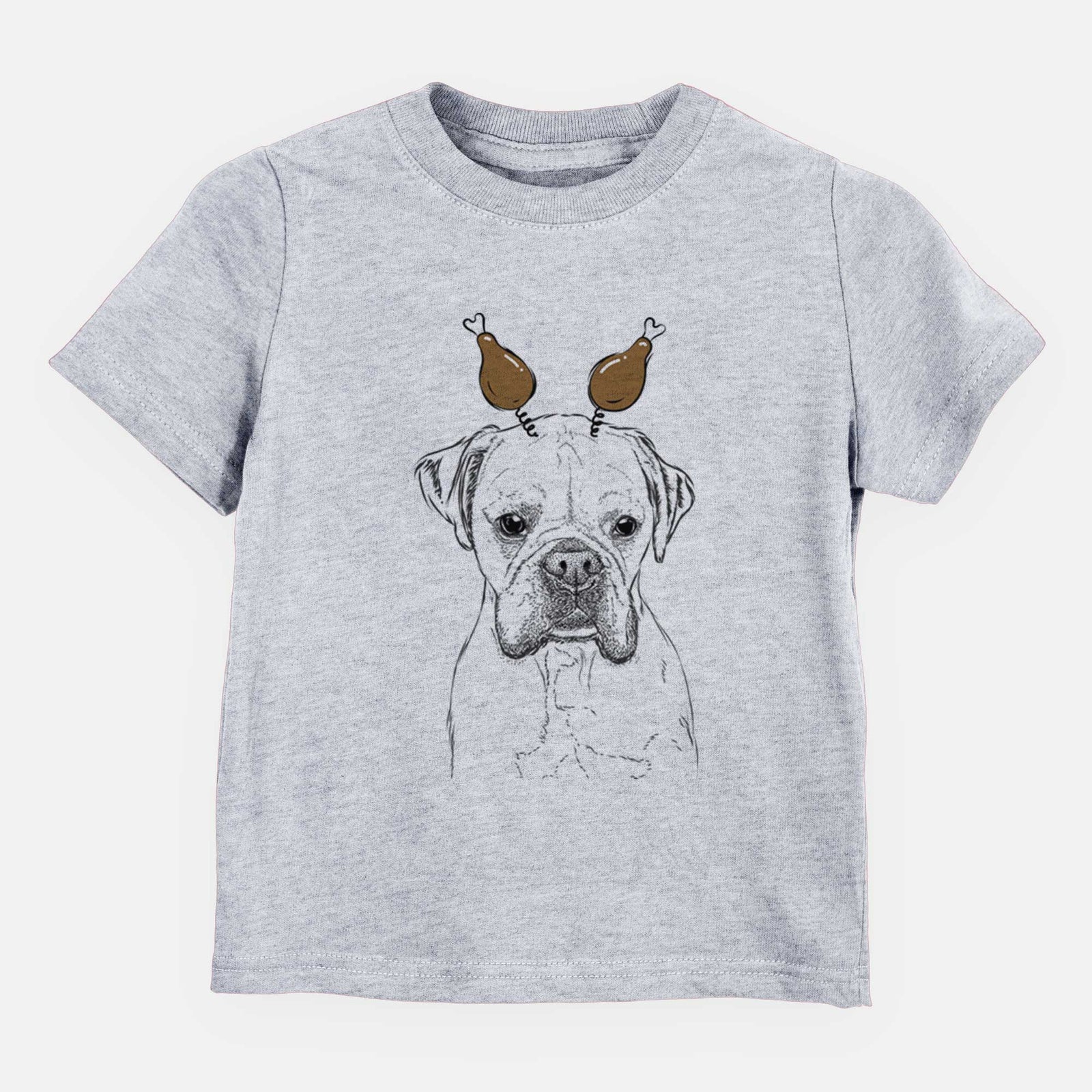 Thanksgiving Champion Bentley the Boxer - Kids/Youth/Toddler Shirt