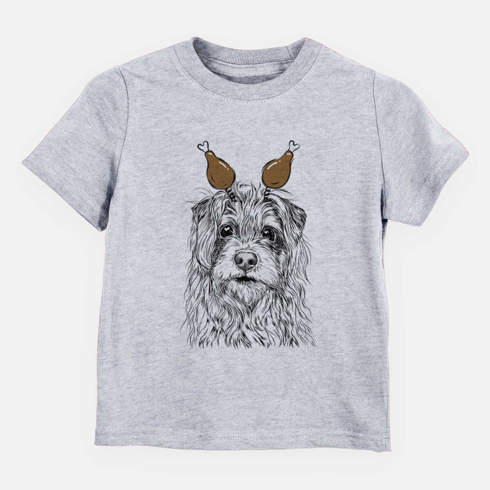 Thanksgiving Chester the Terrier Mix - Kids/Youth/Toddler Shirt