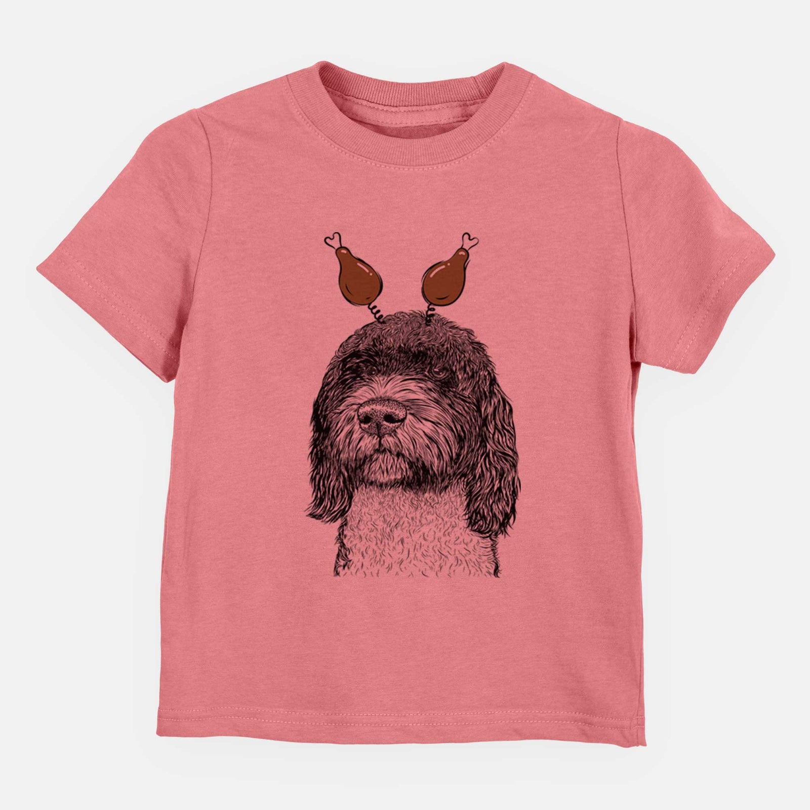 Thanksgiving Chris the Portuguese Water Dog - Kids/Youth/Toddler Shirt