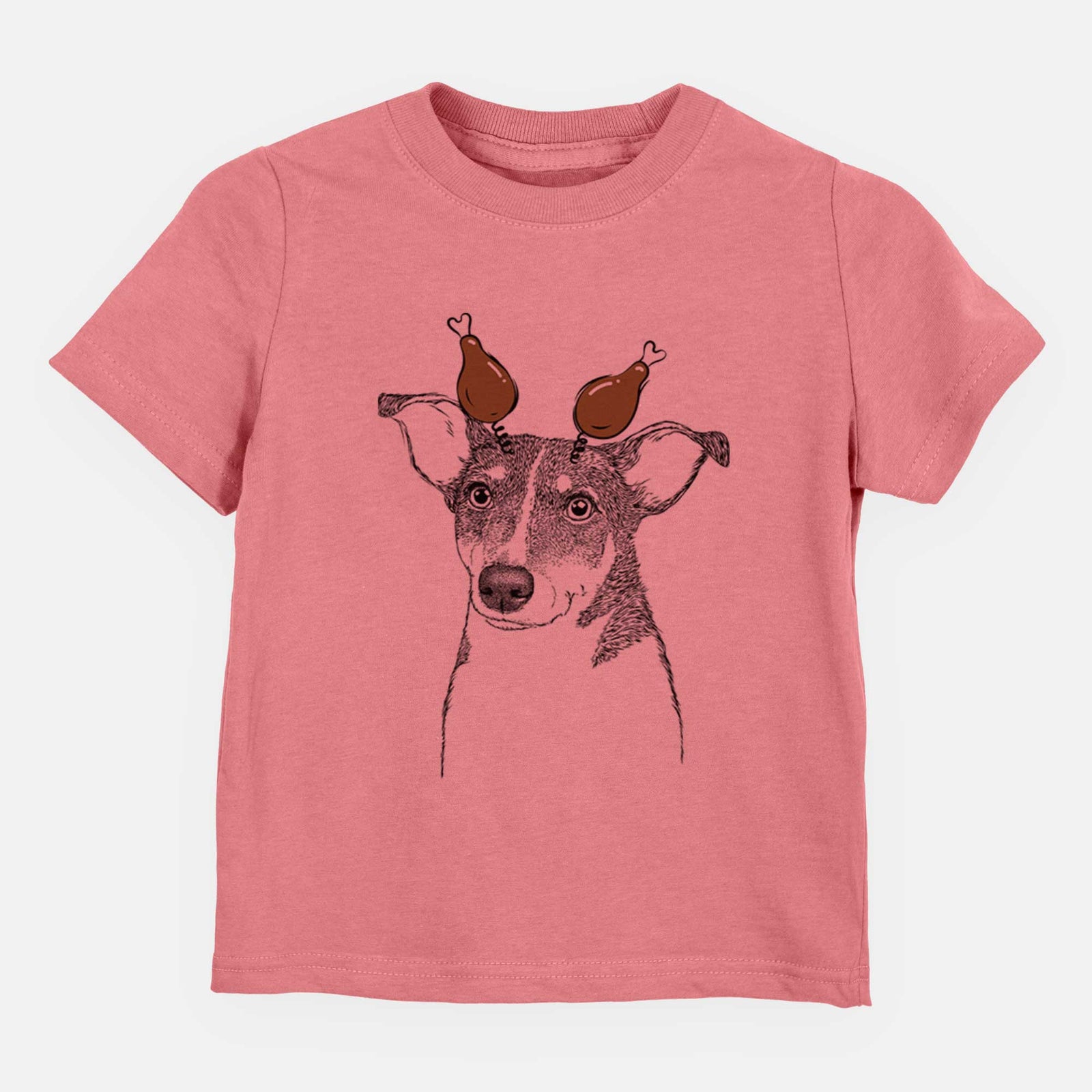 Thanksgiving Cleo the Terrier Mix - Kids/Youth/Toddler Shirt