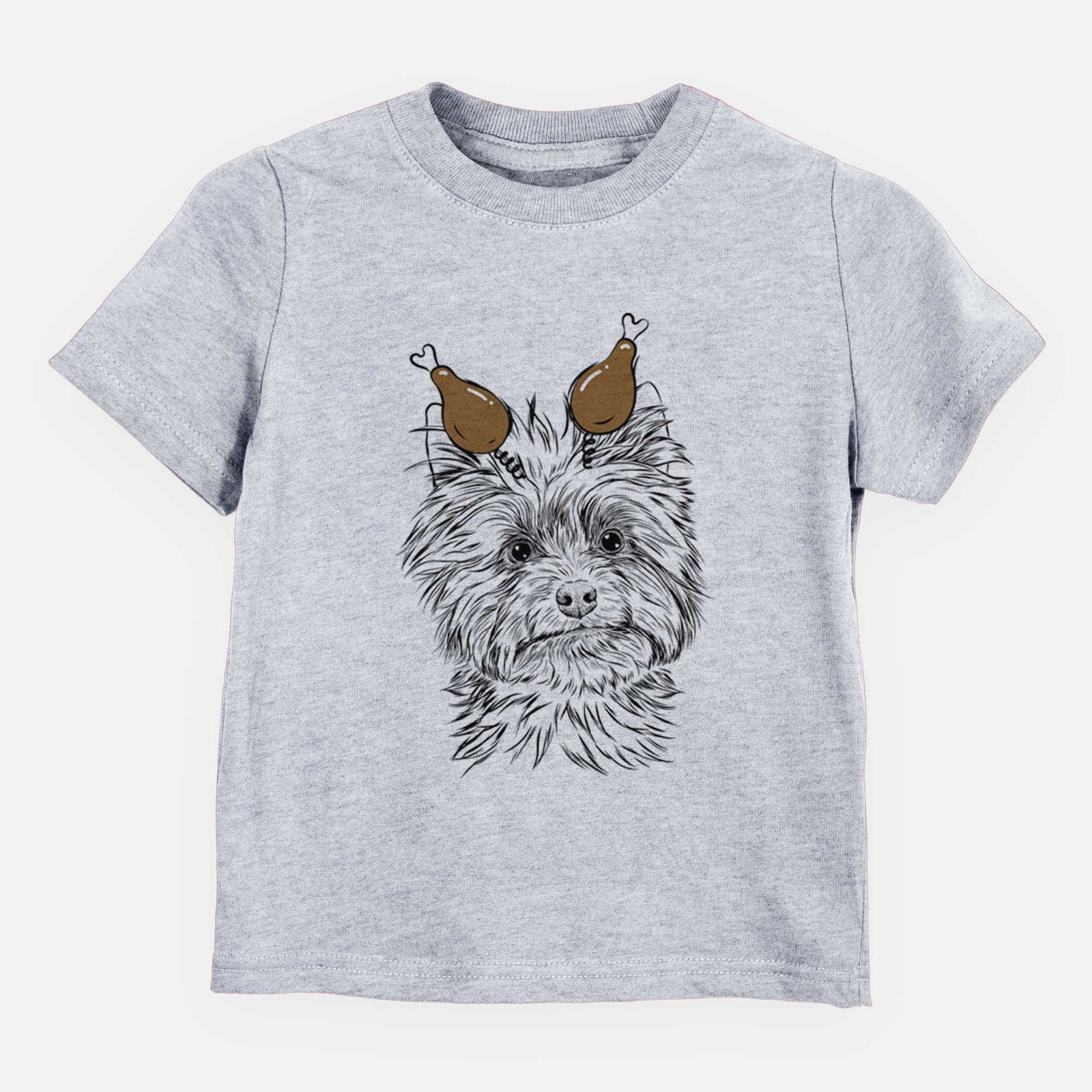 Thanksgiving Dakota the Yorkshire Terrier - Kids/Youth/Toddler Shirt