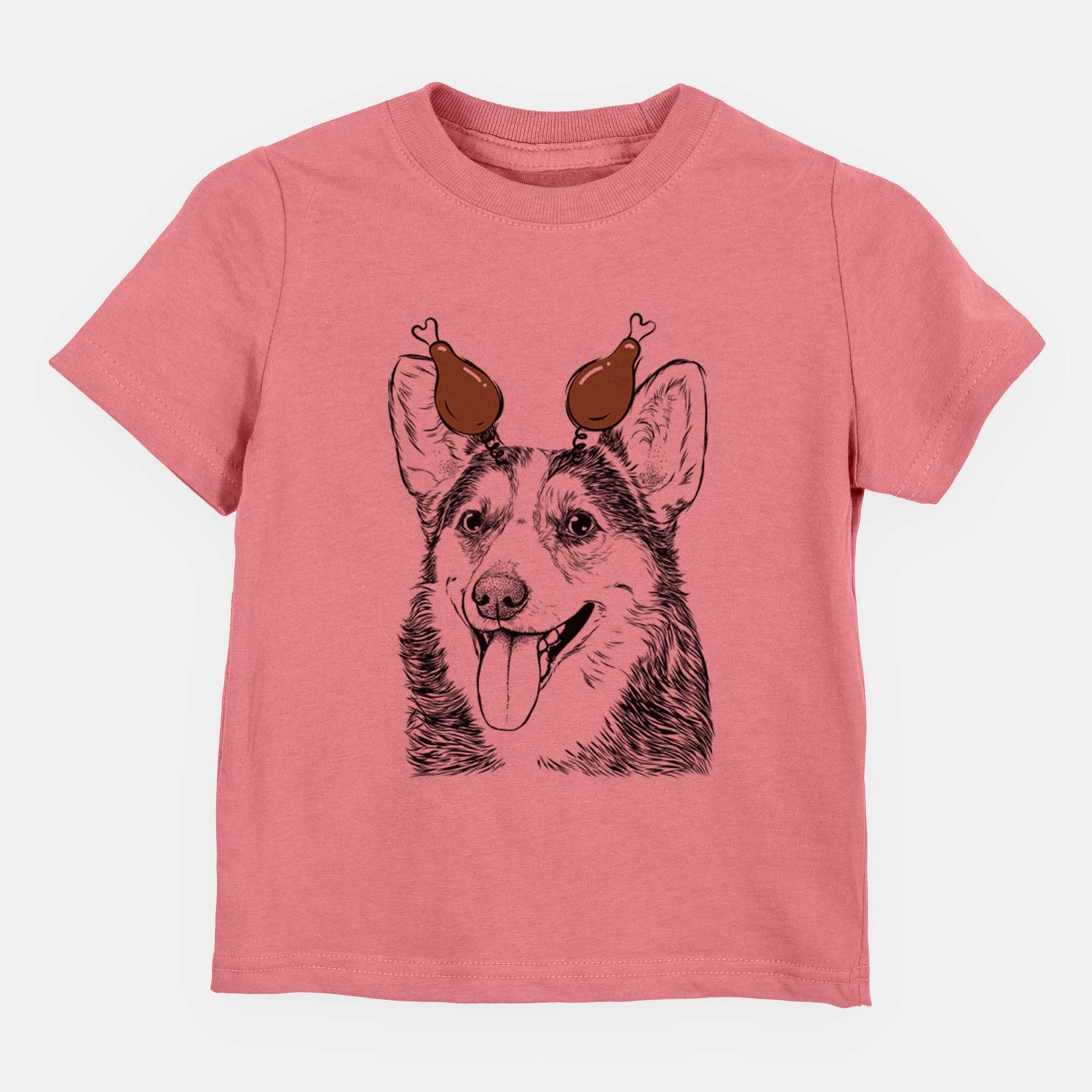 Thanksgiving Darma the Corgi - Kids/Youth/Toddler Shirt