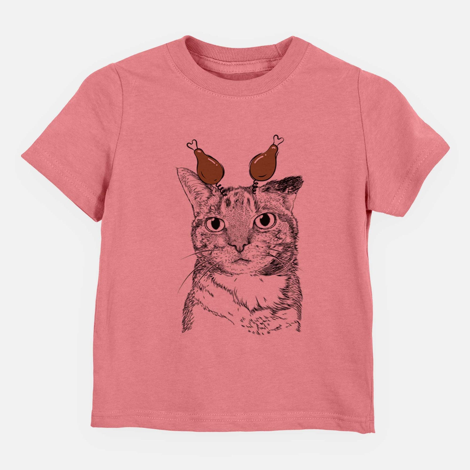 Thanksgiving Eleanor the Domestic Shorthair Cat - Kids/Youth/Toddler Shirt