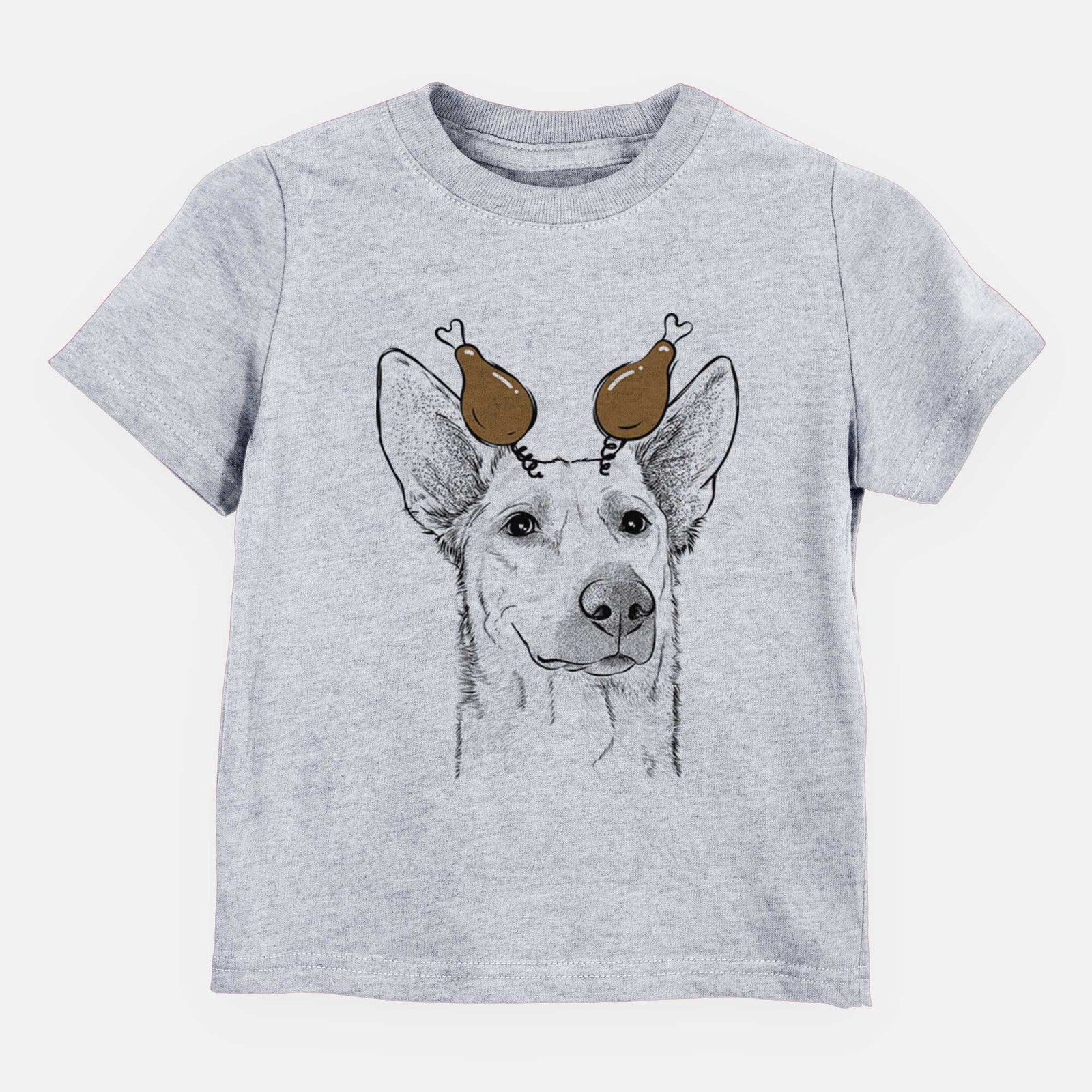 Thanksgiving Ember the Shepherd Mix - Kids/Youth/Toddler Shirt