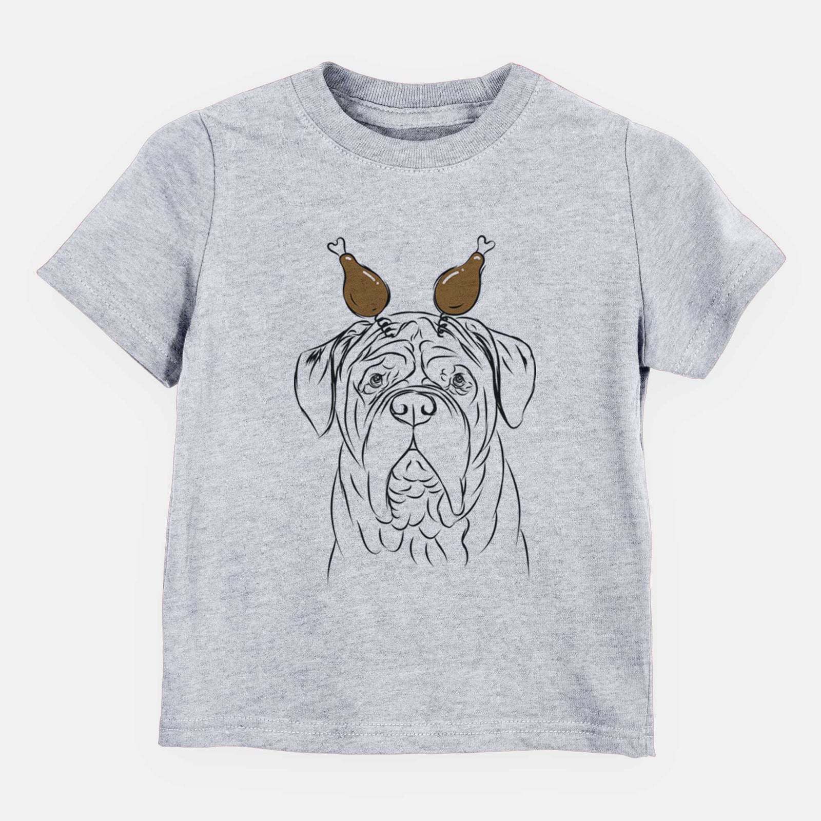 Thanksgiving Felix the Dogue de Bordeaux - Kids/Youth/Toddler Shirt