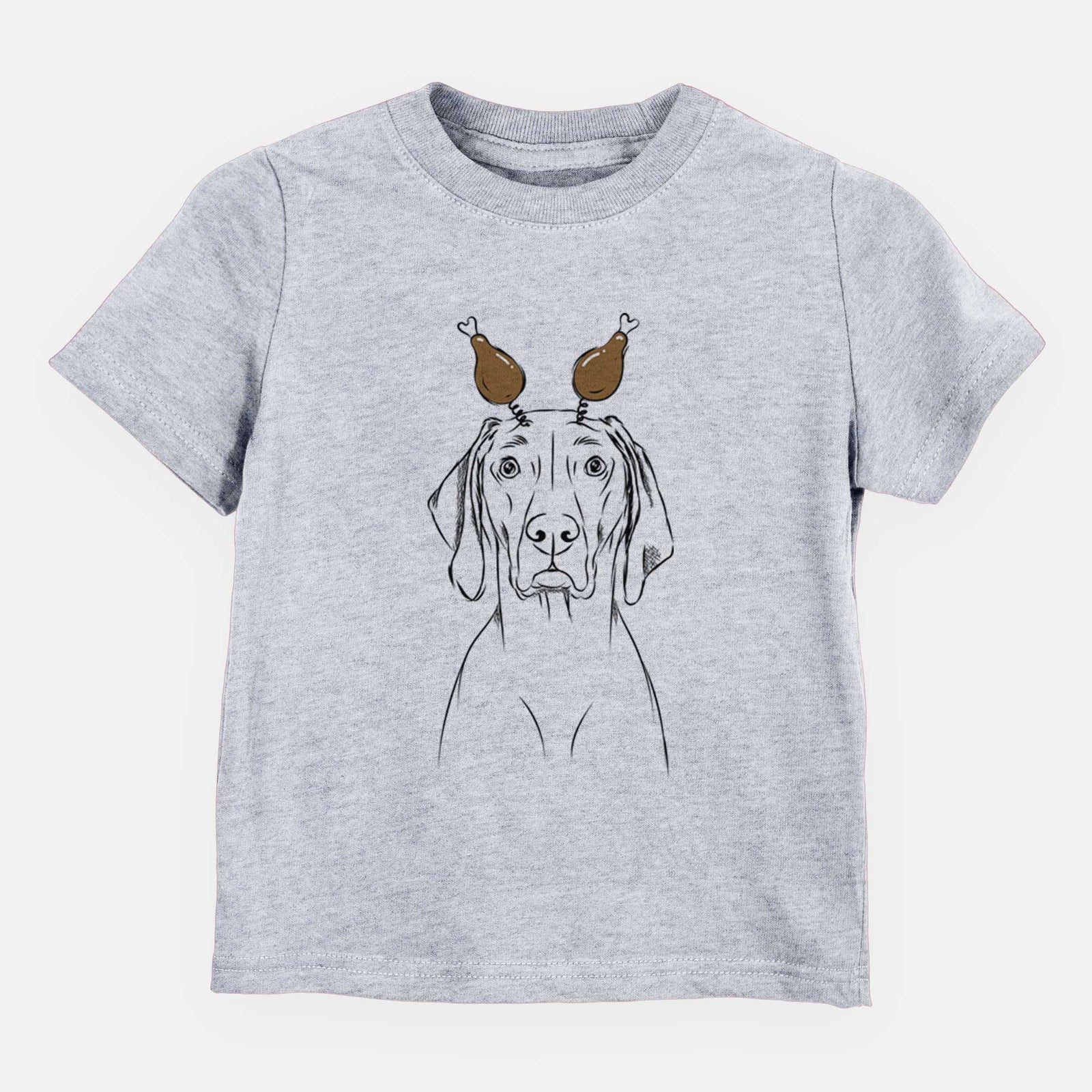 Thanksgiving Flint the Weimaraner - Kids/Youth/Toddler Shirt