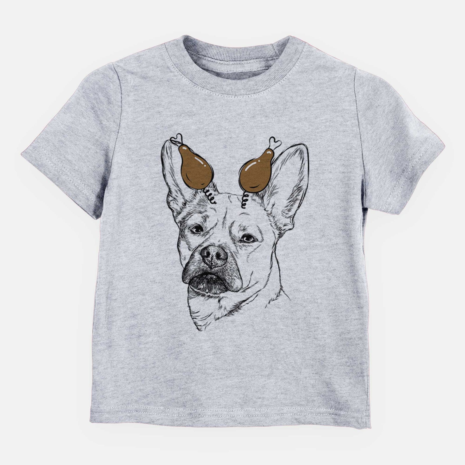 Thanksgiving Frankie the Mixed Breed - Kids/Youth/Toddler Shirt