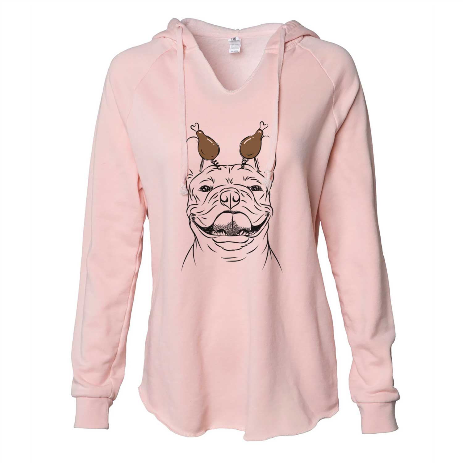 Thanksgiving Gaston the French Bulldog - Cali Wave Hooded Sweatshirt