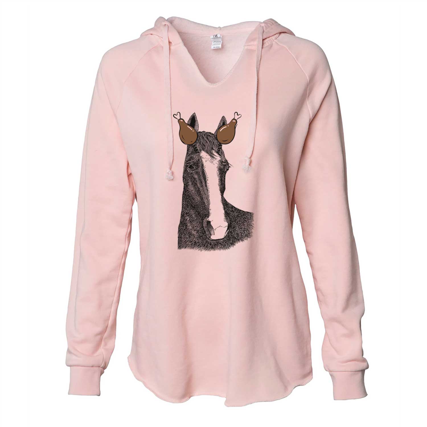 Thanksgiving Gibson the Tennessee Walking Horse - Cali Wave Hooded Sweatshirt