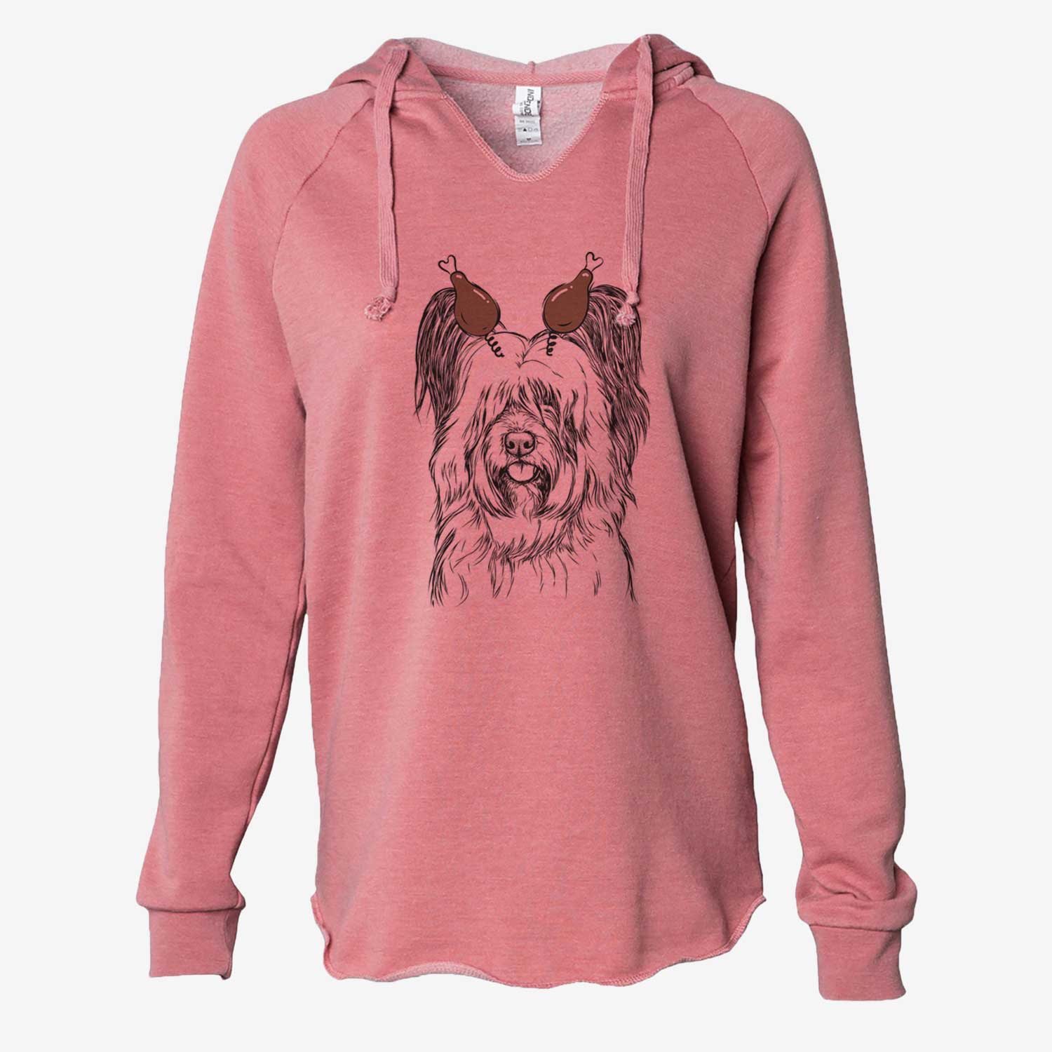 Thanksgiving Gideon the Skye Terrier - Cali Wave Hooded Sweatshirt