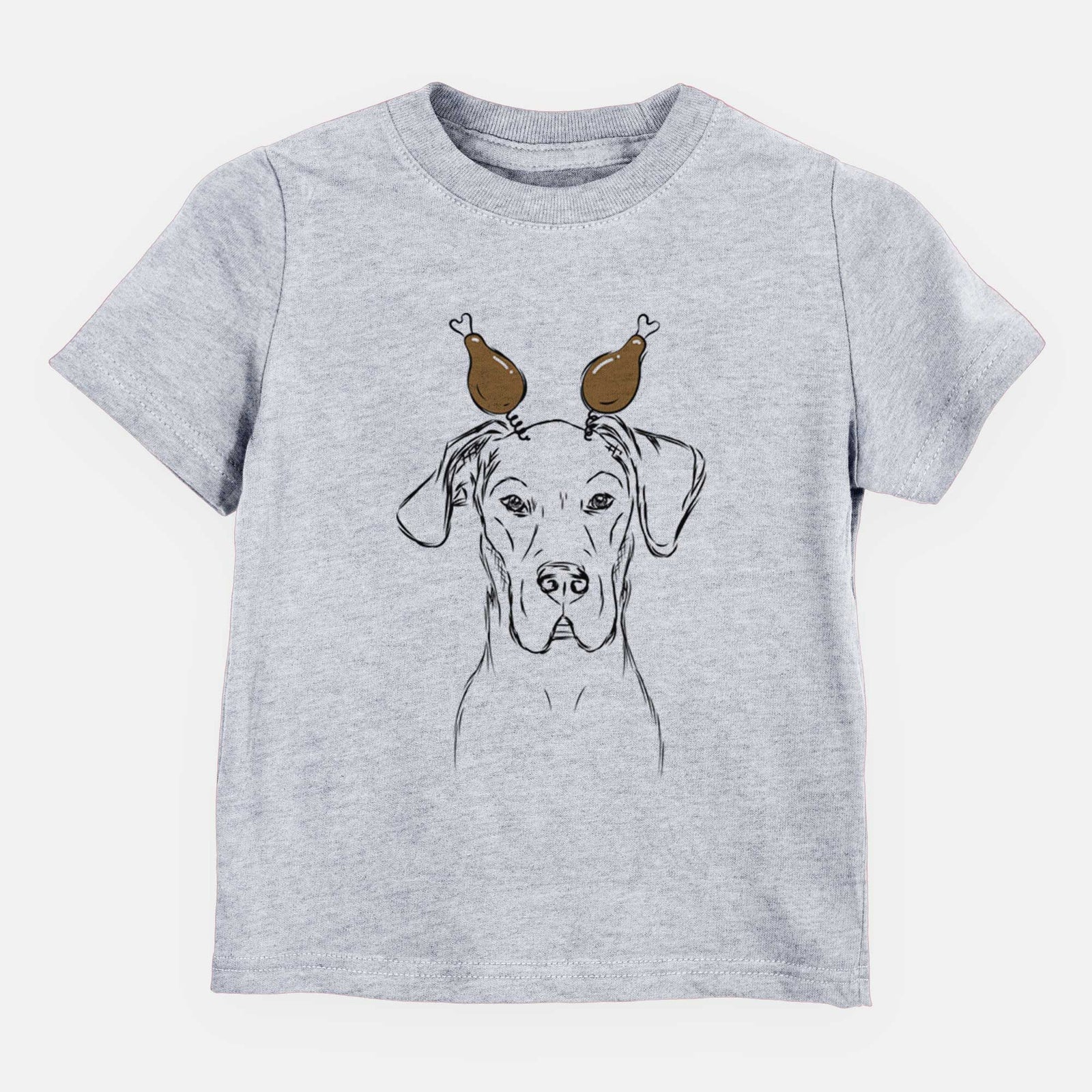 Thanksgiving Harvey the Great Dane - Kids/Youth/Toddler Shirt