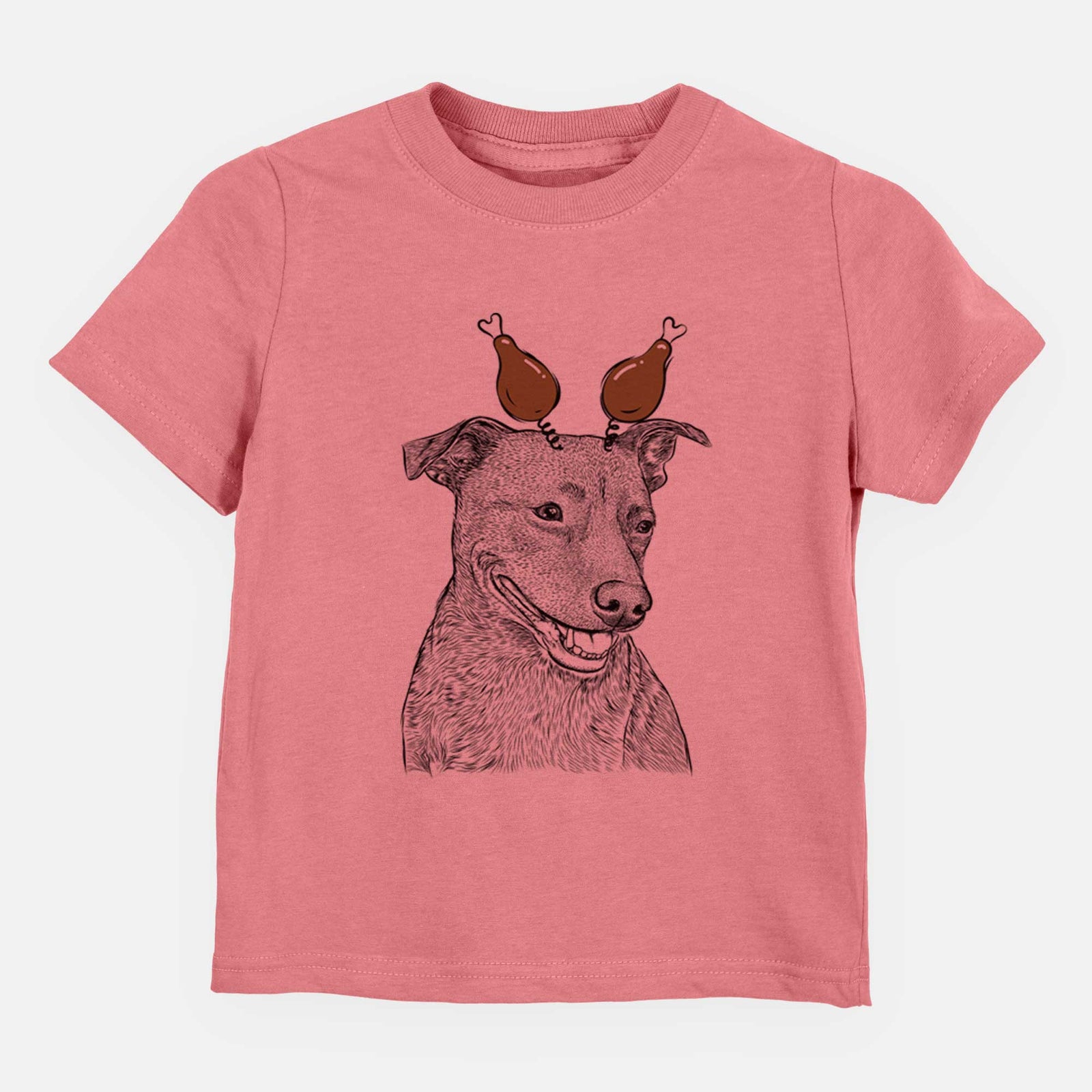 Thanksgiving Honey the Lab Pit Mix - Kids/Youth/Toddler Shirt