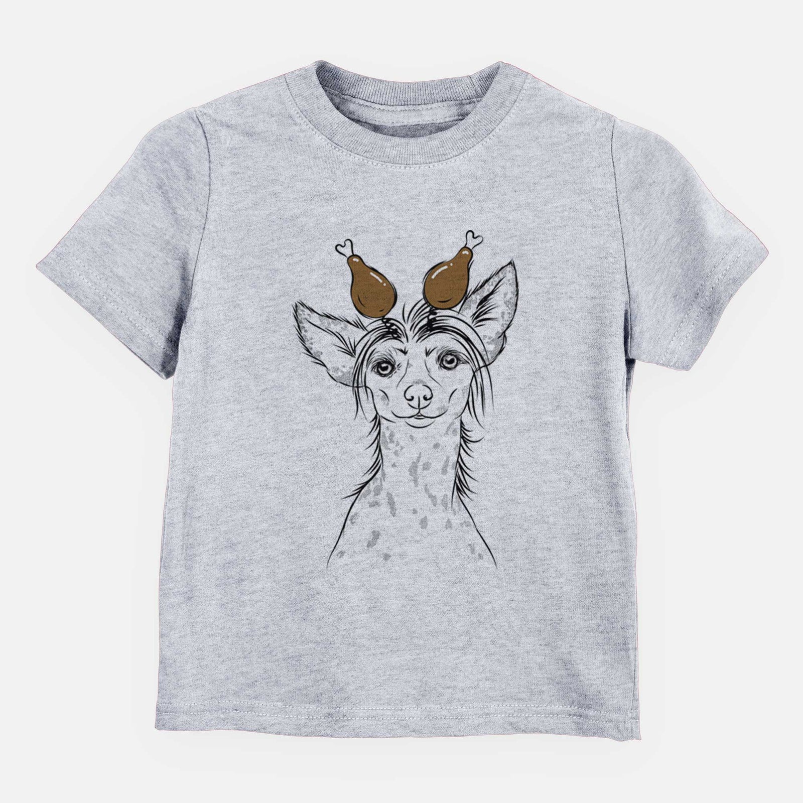 Thanksgiving Hudson the Chinese Crested - Kids/Youth/Toddler Shirt