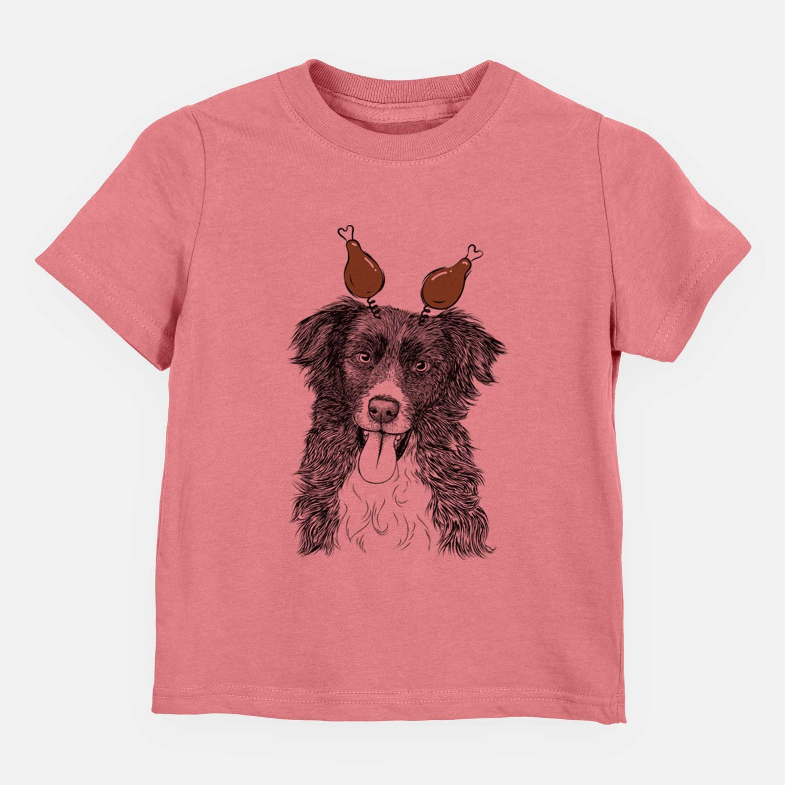 Thanksgiving Indi the Border Collie - Kids/Youth/Toddler Shirt
