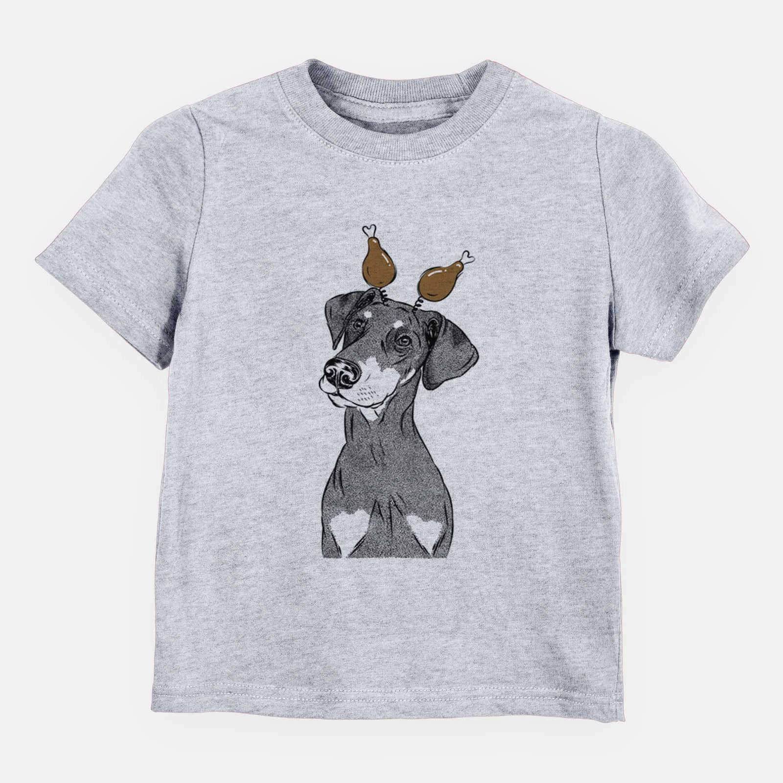 Thanksgiving Iroh the Doberman Pinscher - Kids/Youth/Toddler Shirt