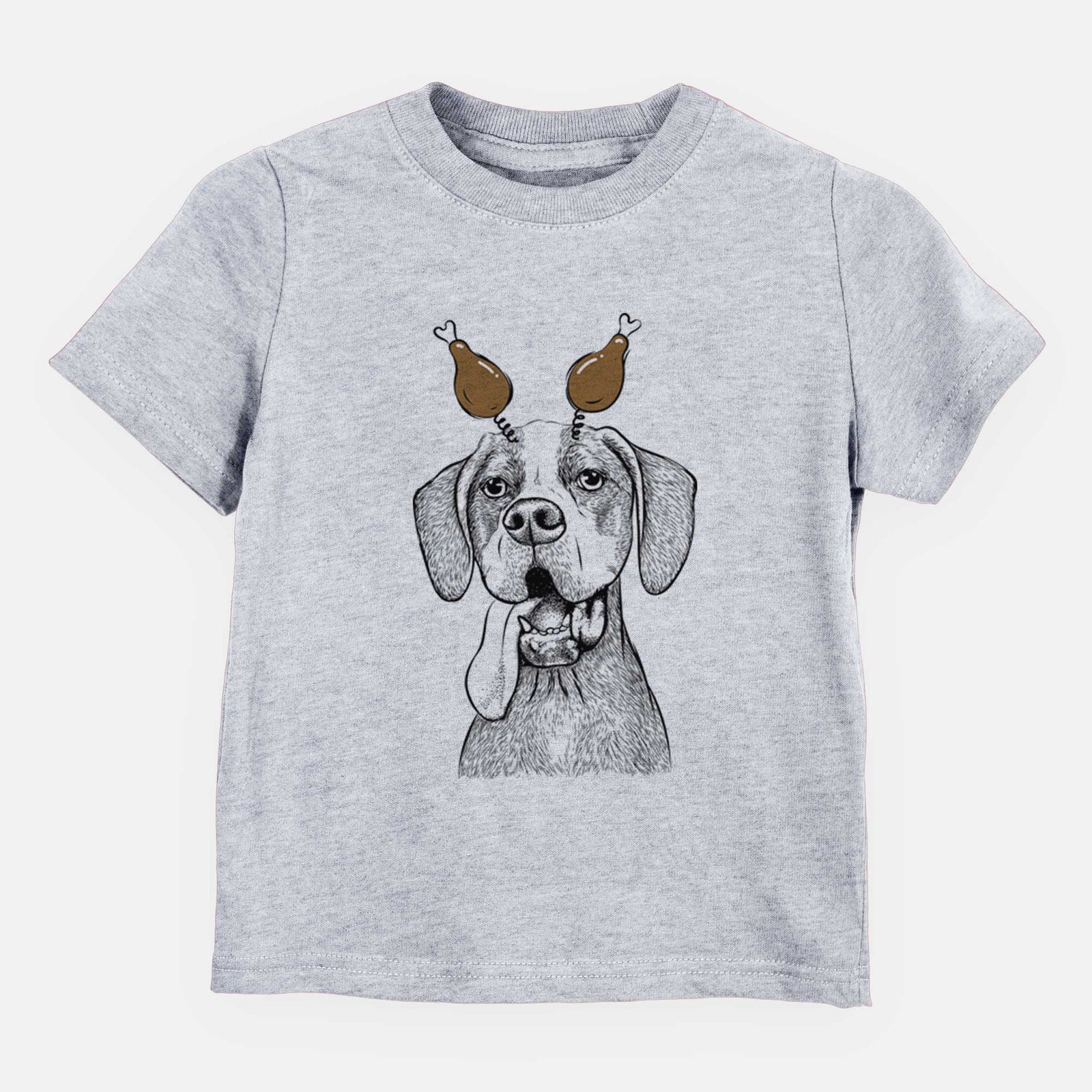 Thanksgiving Irwin the English Pointer - Kids/Youth/Toddler Shirt