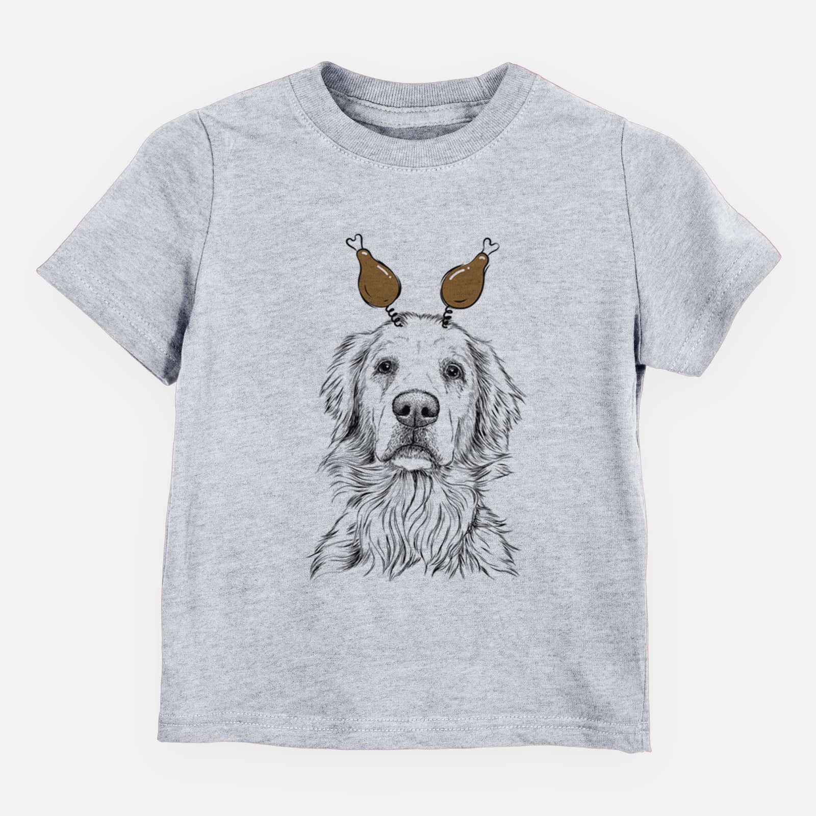Thanksgiving Jake aroni the Golden Retriever - Kids/Youth/Toddler Shirt