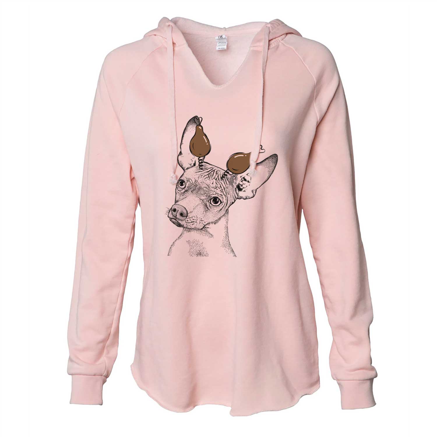 Thanksgiving Kahlo the Xoloitzcuintli - Cali Wave Hooded Sweatshirt