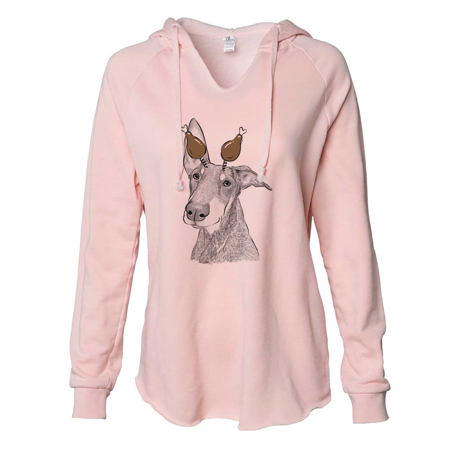 Thanksgiving Kain the Doberman Pinscher - Cali Wave Hooded Sweatshirt