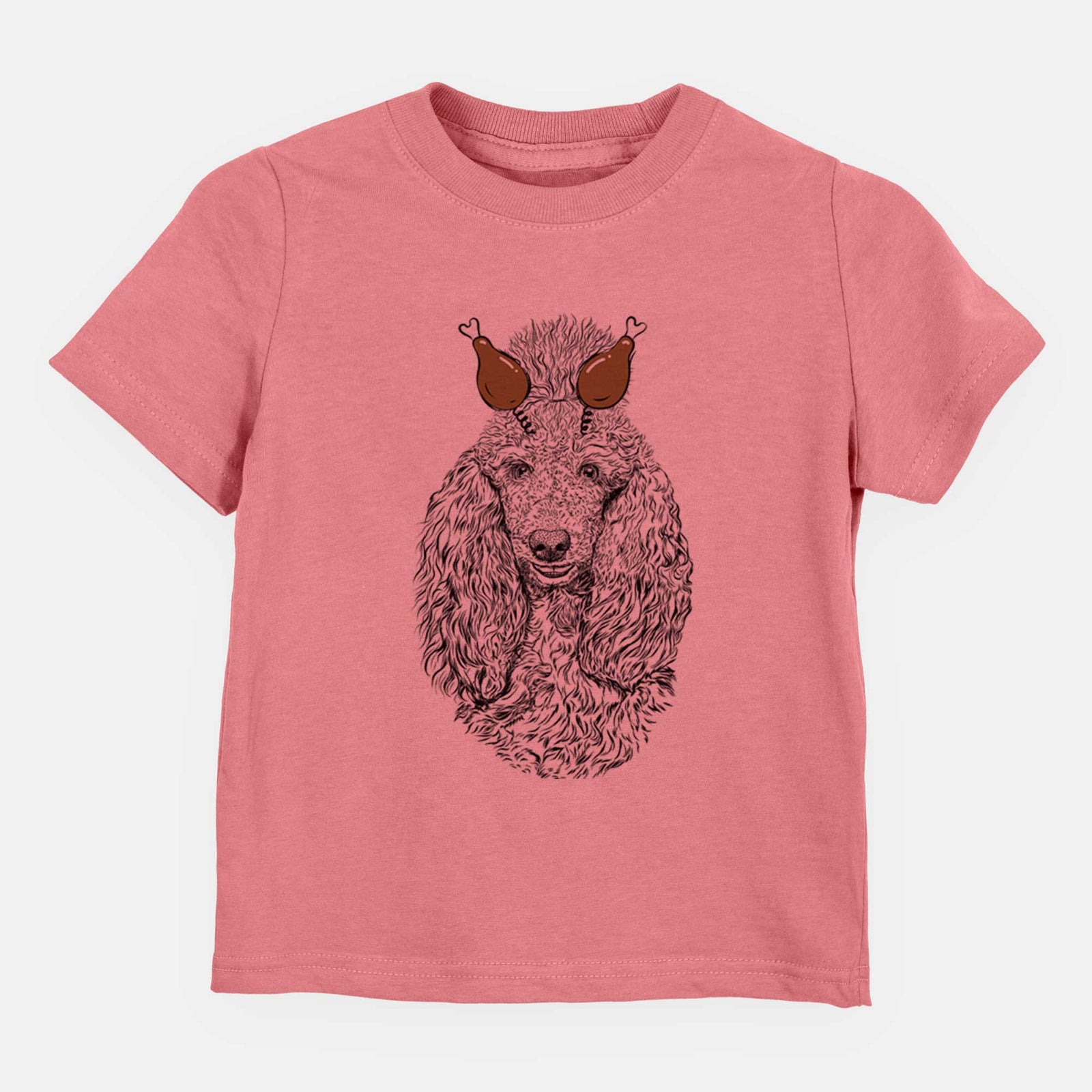 Thanksgiving Kenna the Standard Poodle - Kids/Youth/Toddler Shirt