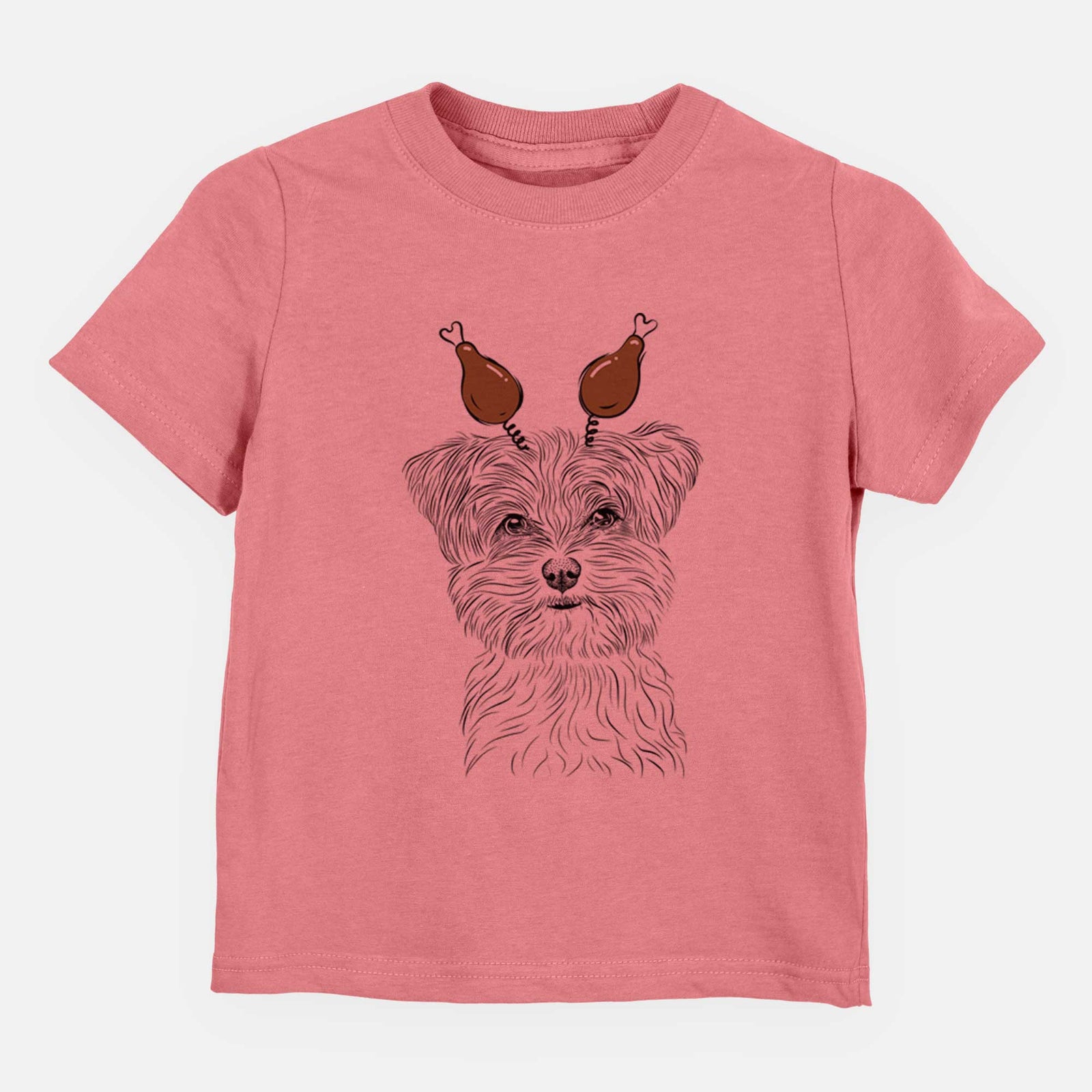 Thanksgiving Kiwi the Morkie - Kids/Youth/Toddler Shirt