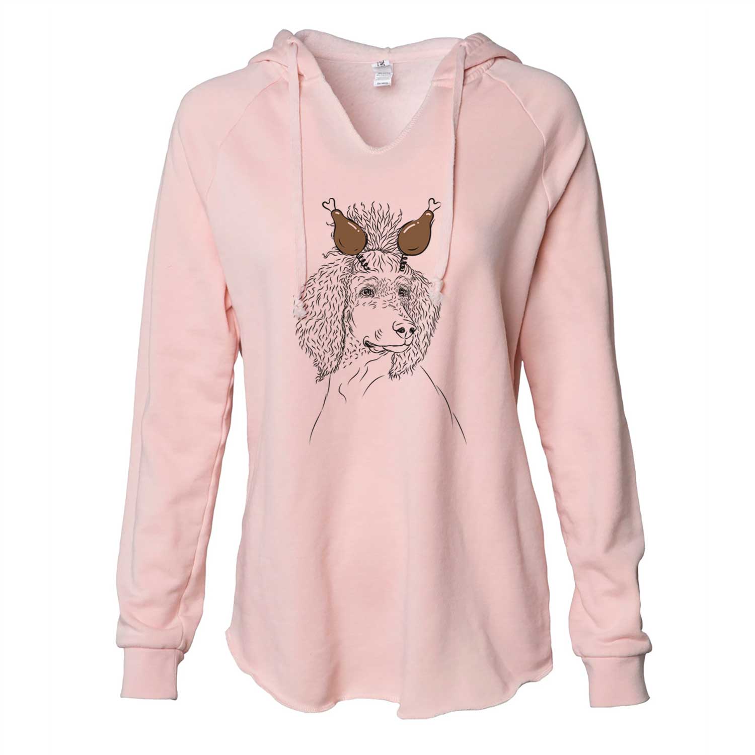 Thanksgiving Leo the Poodle - Cali Wave Hooded Sweatshirt