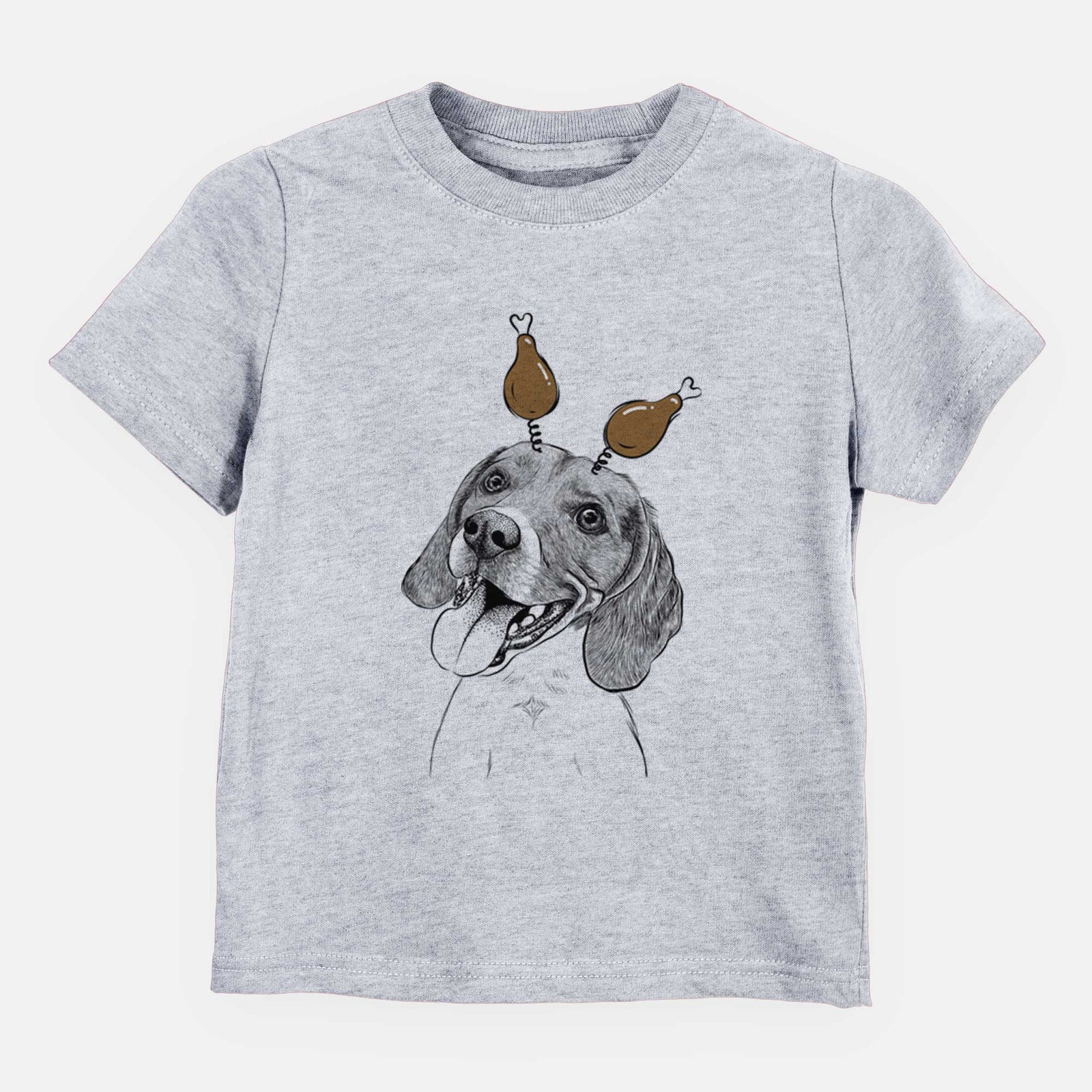 Thanksgiving Little Bandit the Beagle - Kids/Youth/Toddler Shirt