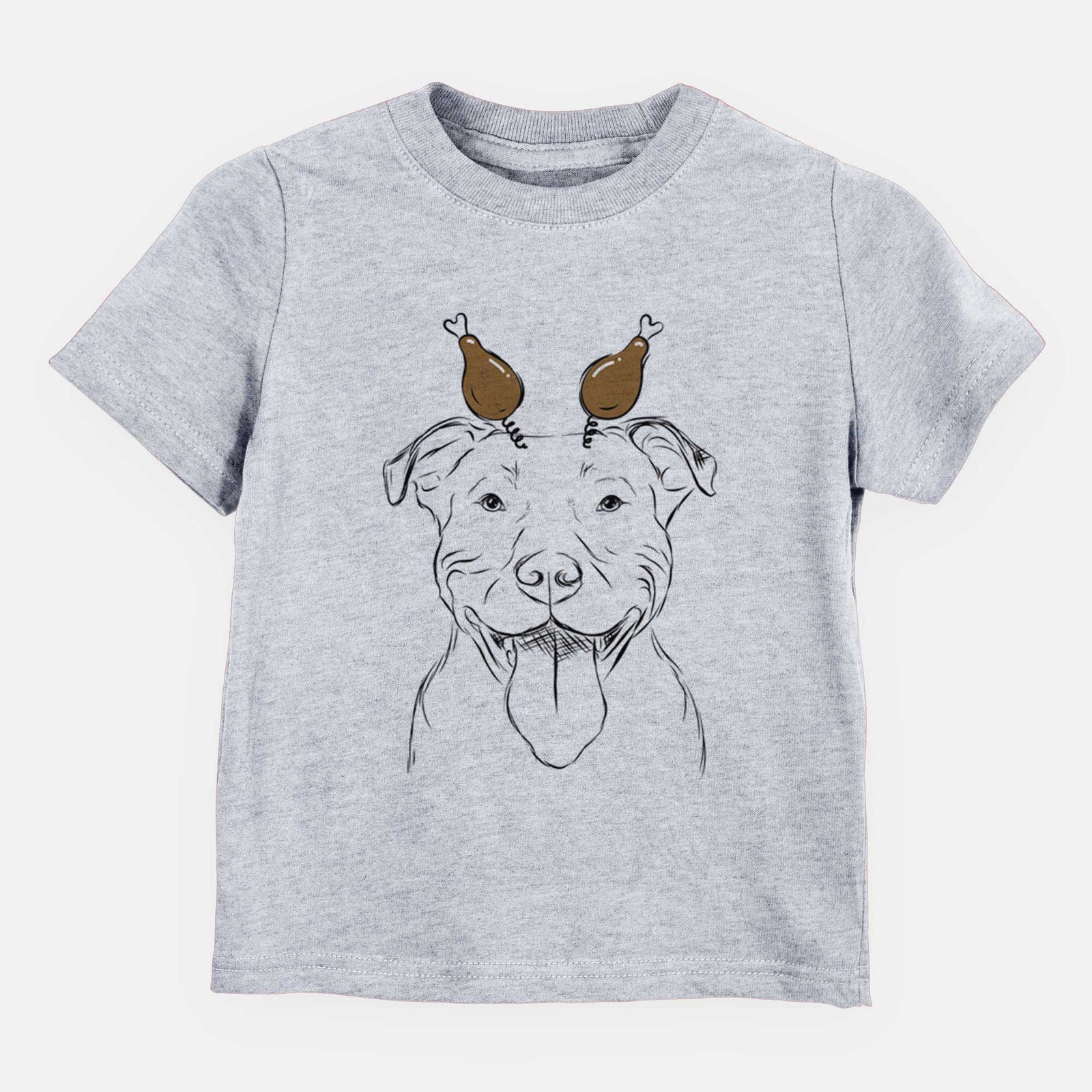 Thanksgiving Major the Pitbull - Kids/Youth/Toddler Shirt