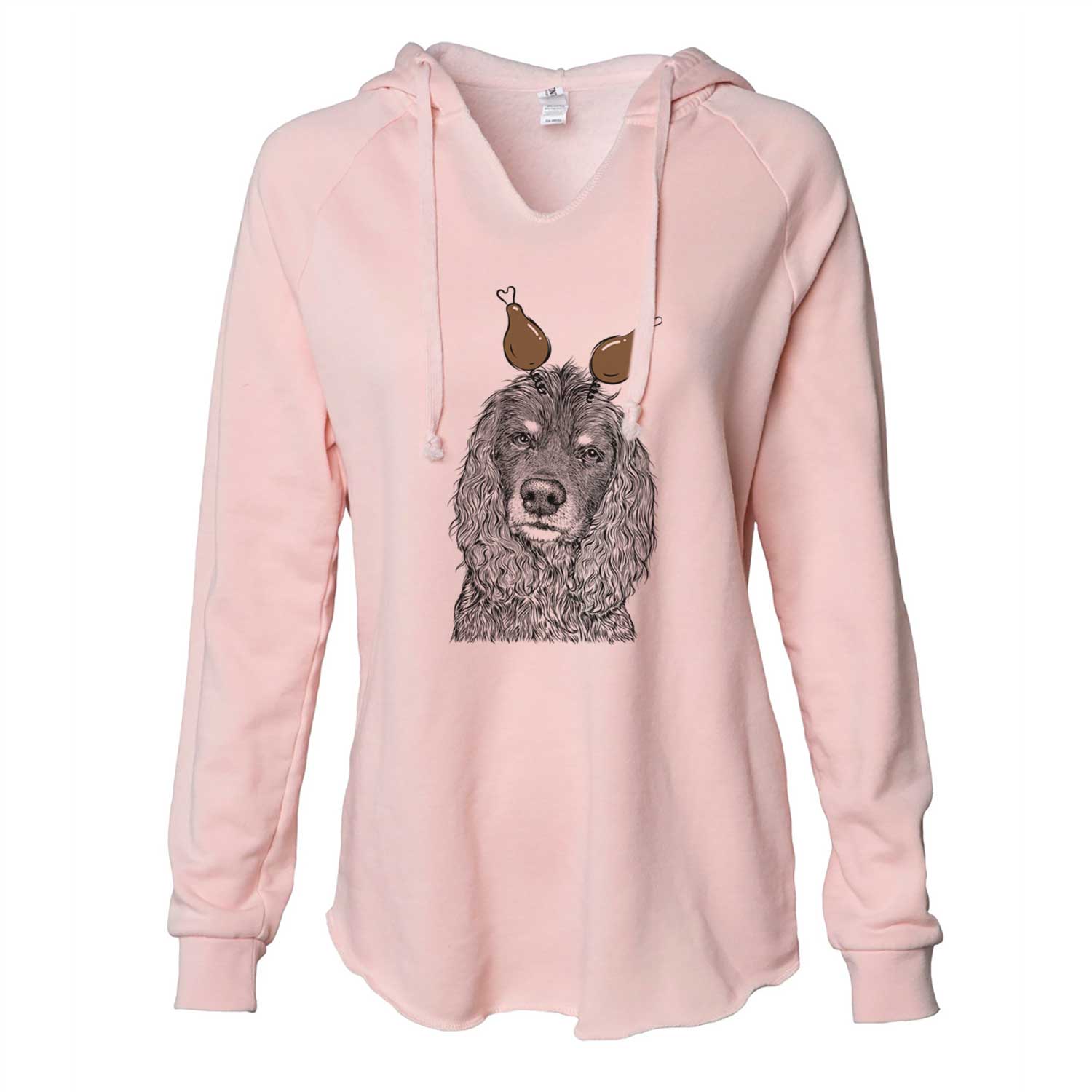 Thanksgiving Marley Boy the American Cocker Spaniel - Cali Wave Hooded Sweatshirt