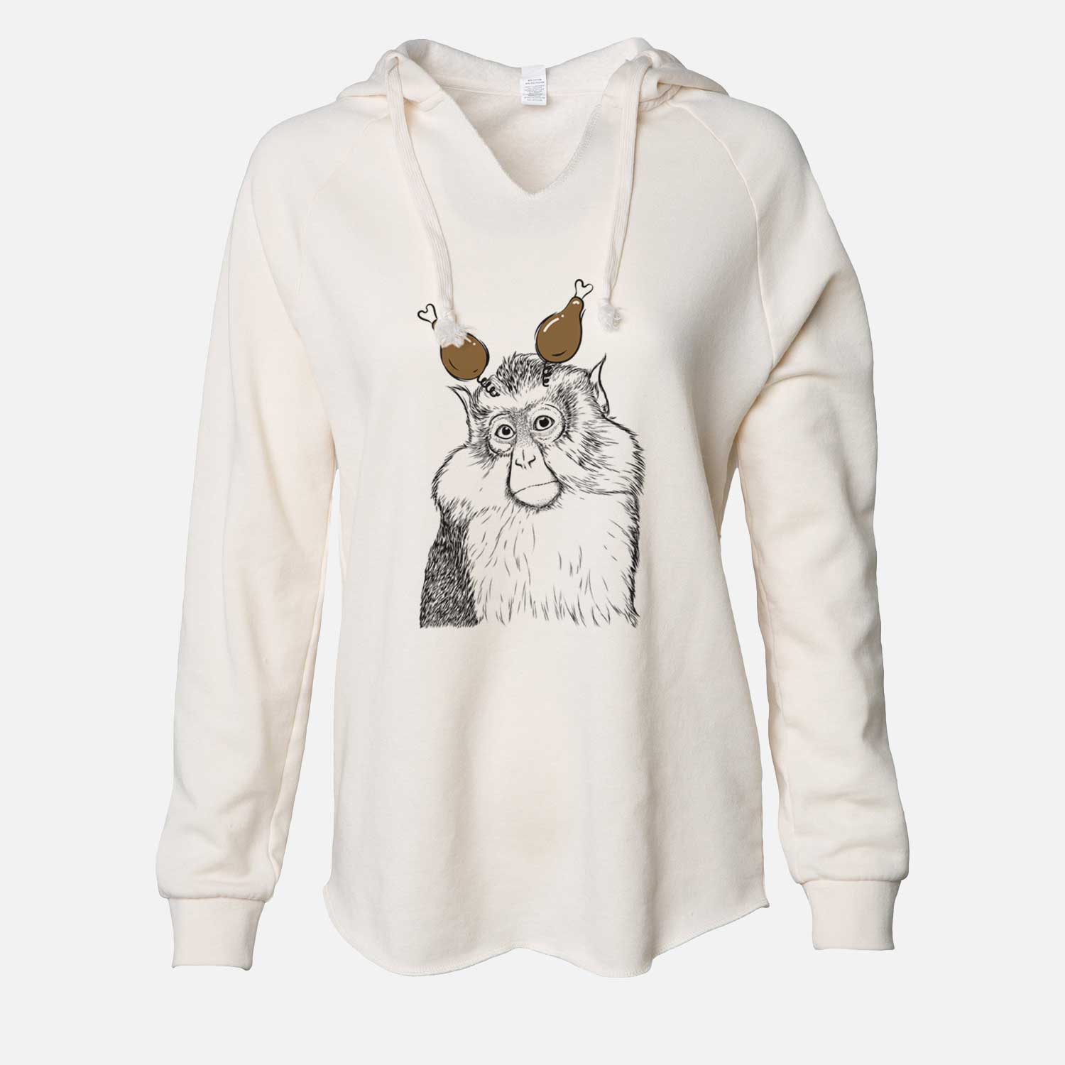 Thanksgiving Matata the Mona Monkey - Cali Wave Hooded Sweatshirt