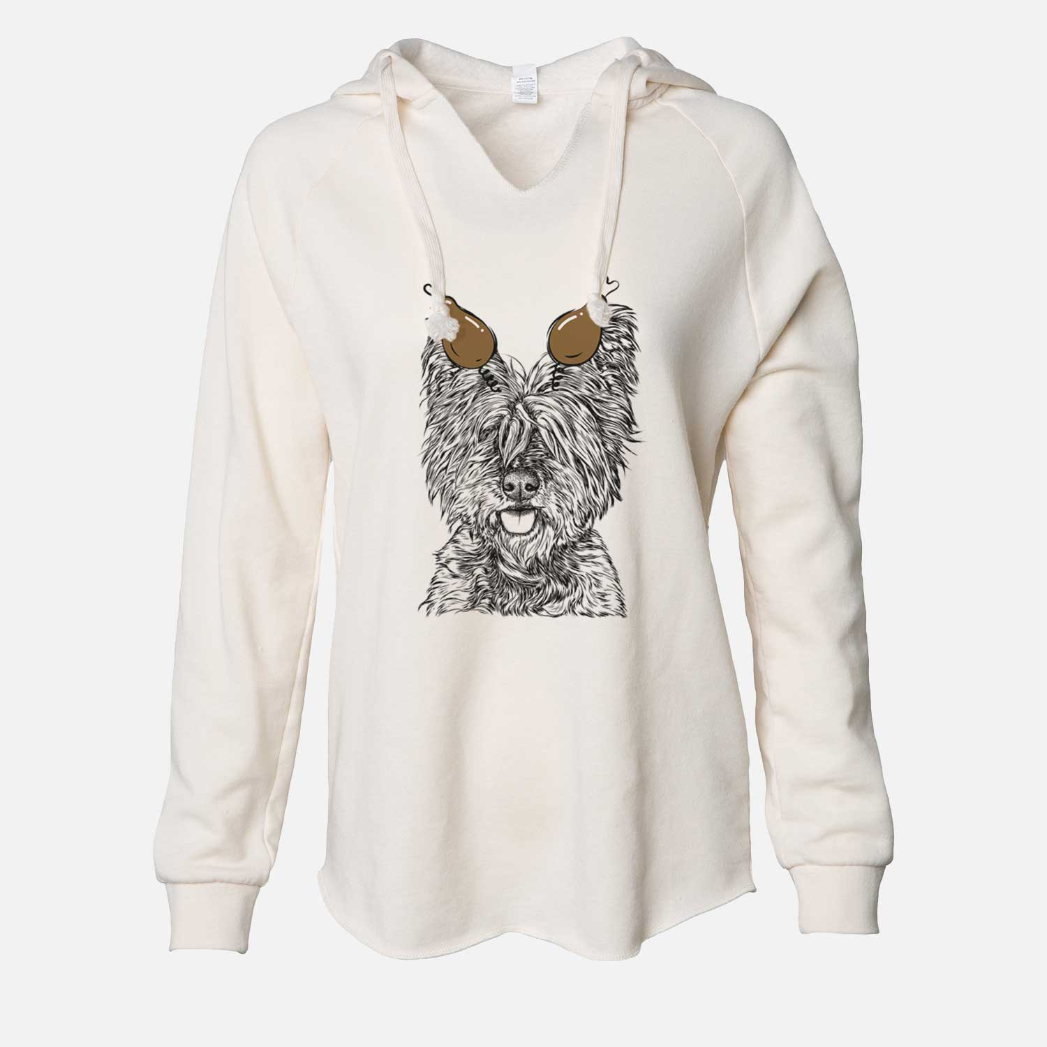 Thanksgiving McDuff the Cairn Terrier - Cali Wave Hooded Sweatshirt