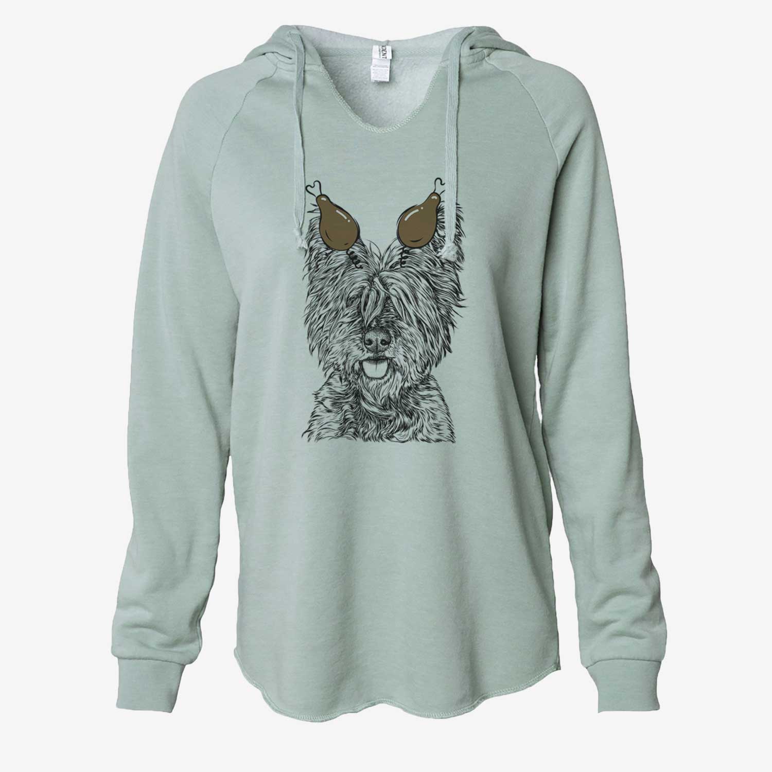 Thanksgiving McDuff the Cairn Terrier - Cali Wave Hooded Sweatshirt