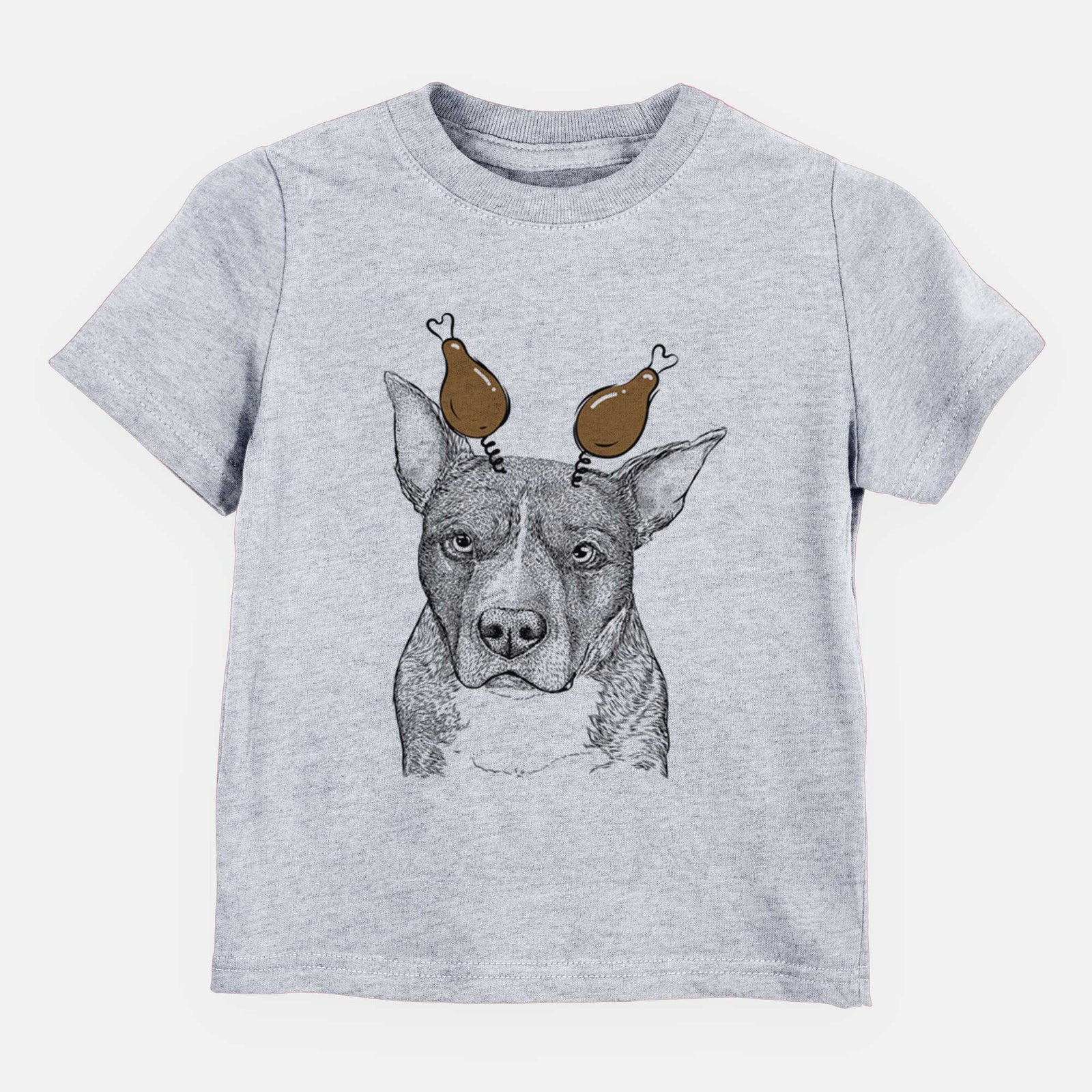 Thanksgiving Mercy the Pitbull - Kids/Youth/Toddler Shirt