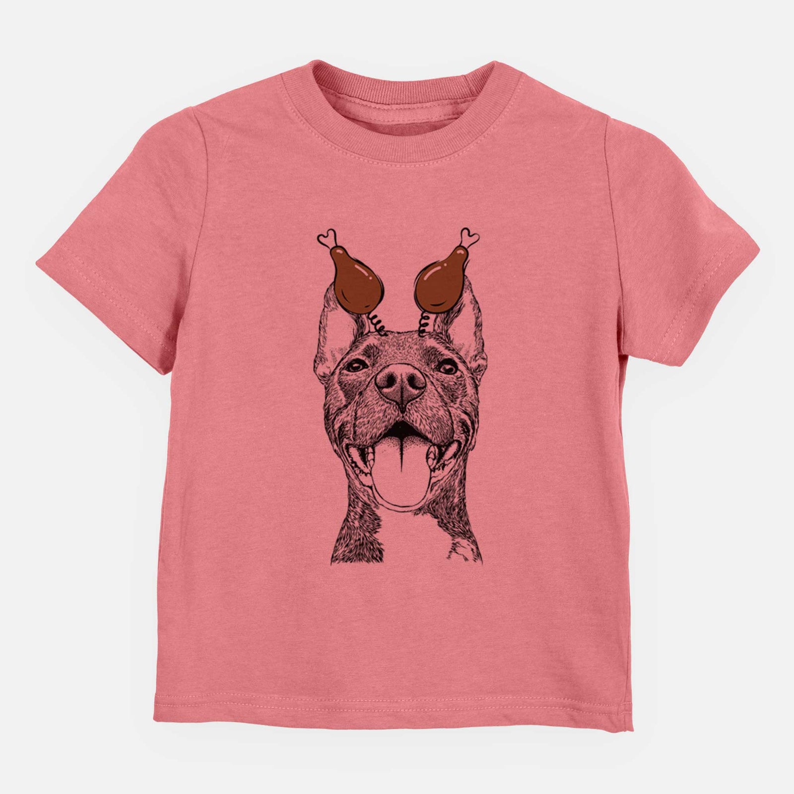 Thanksgiving Milo the Pitbull Mix - Kids/Youth/Toddler Shirt