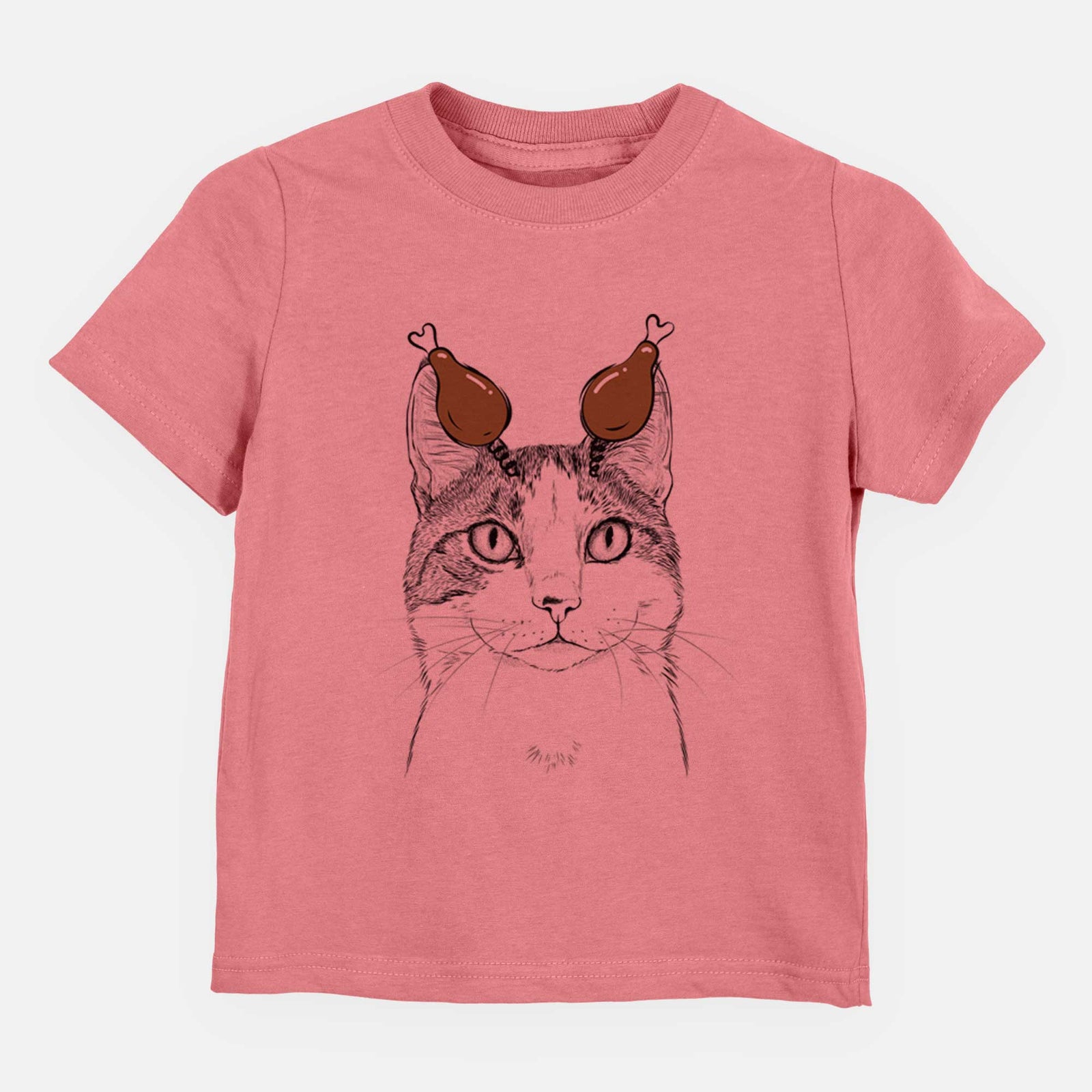 Thanksgiving Mini Griffin the Domestic Shorthair Cat - Kids/Youth/Toddler Shirt