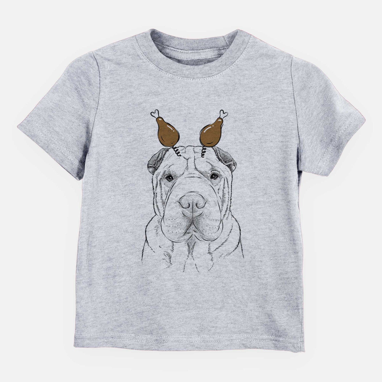 Thanksgiving Moomers the Shar Pei - Kids/Youth/Toddler Shirt