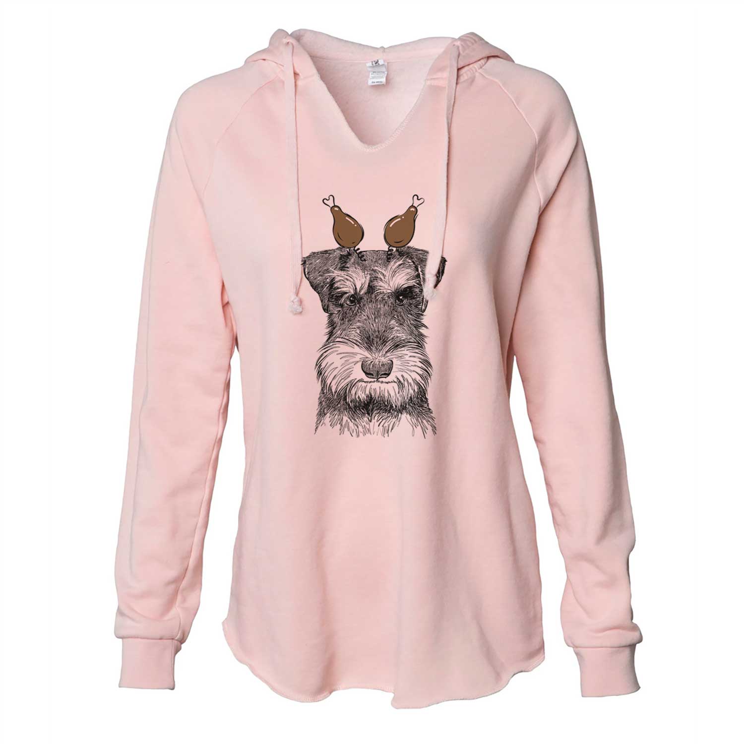 Thanksgiving Murphy the Mini Schnauzer - Cali Wave Hooded Sweatshirt