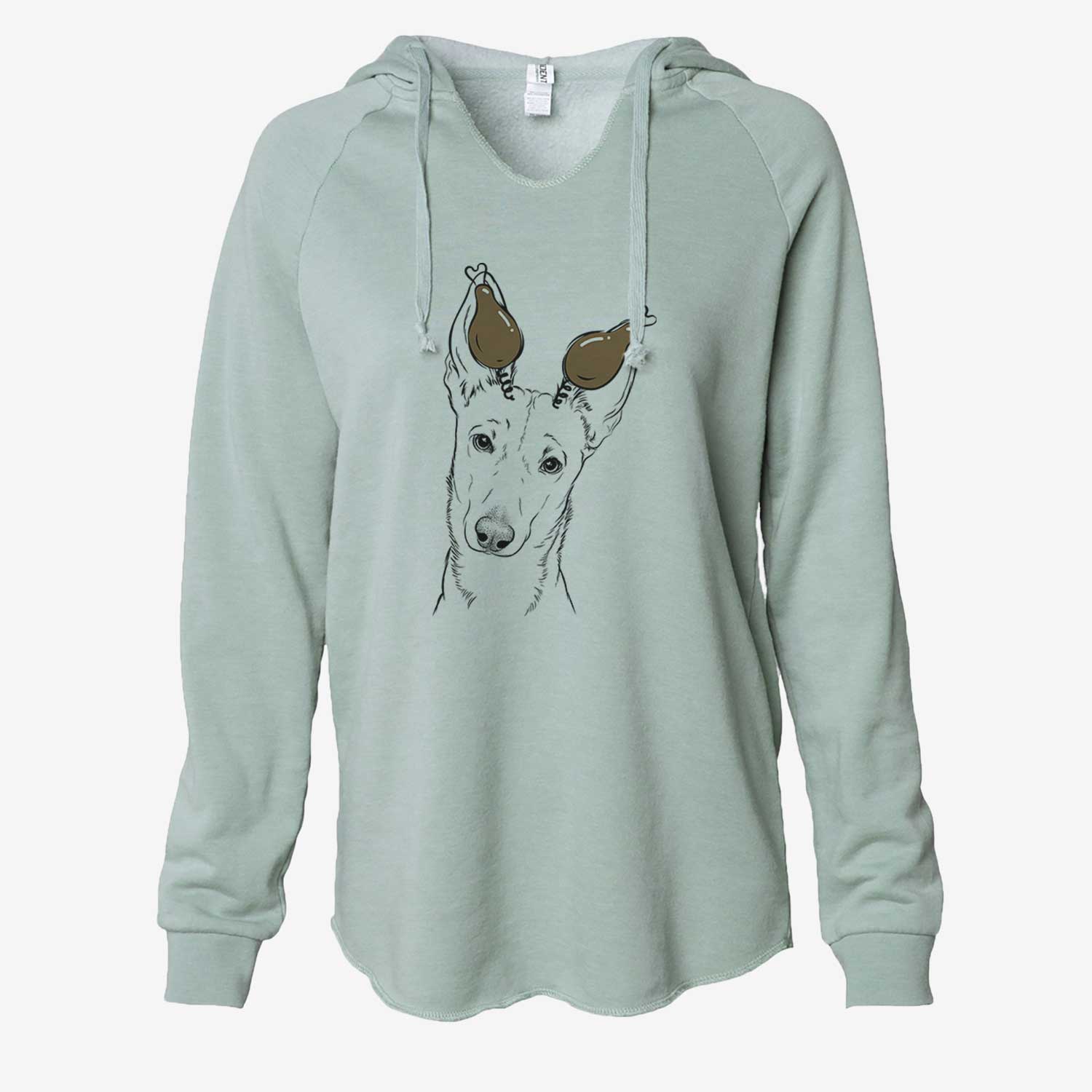 Thanksgiving Nala the Carolina Dog - Cali Wave Hooded Sweatshirt