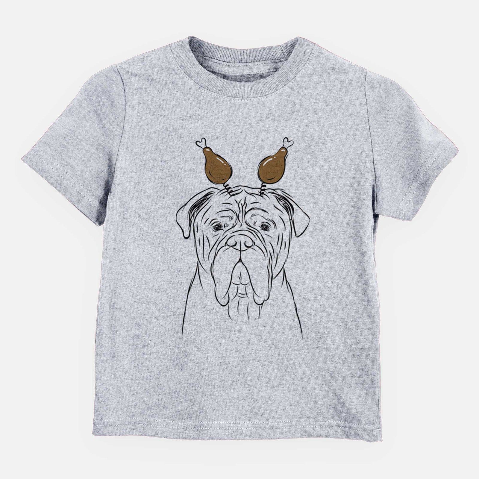 Thanksgiving Nolan the Bull Mastiff - Kids/Youth/Toddler Shirt