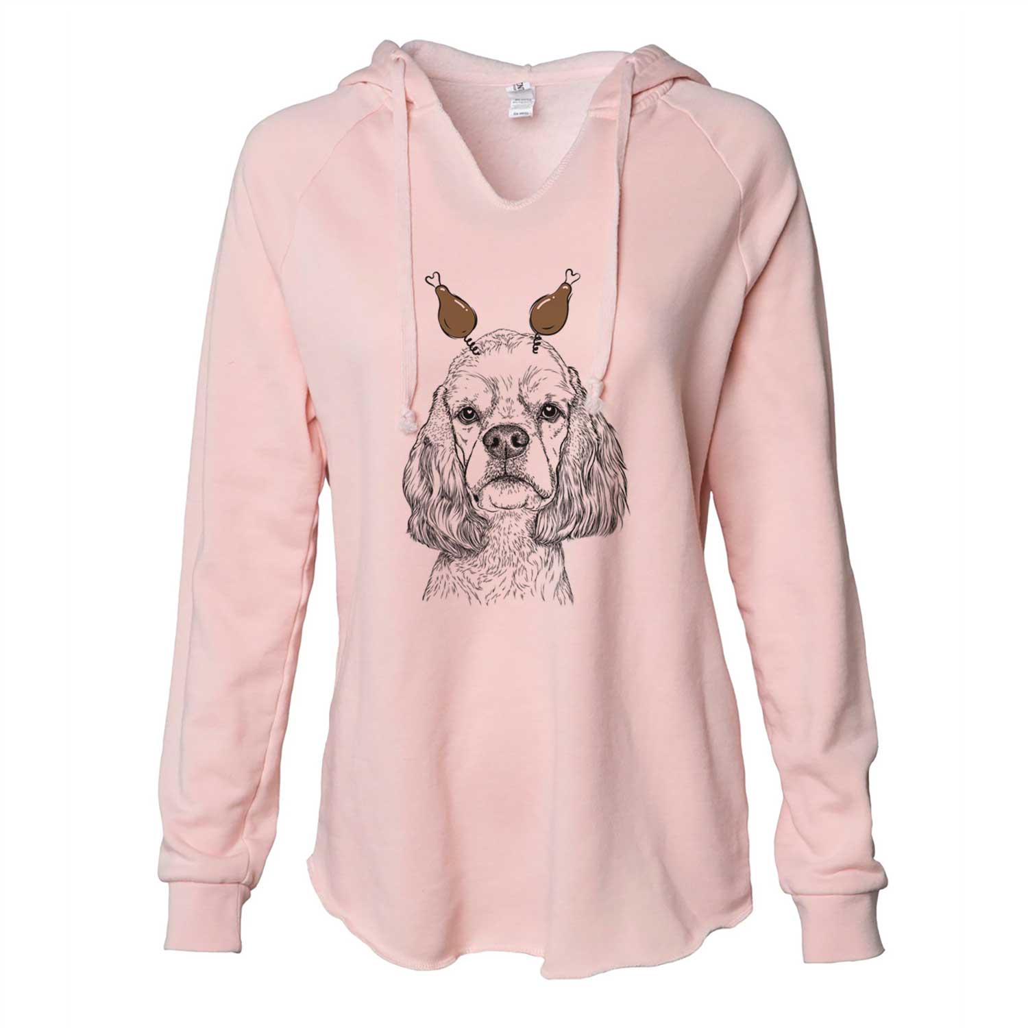 Thanksgiving Oakley the American Cocker Spaniel - Cali Wave Hooded Sweatshirt