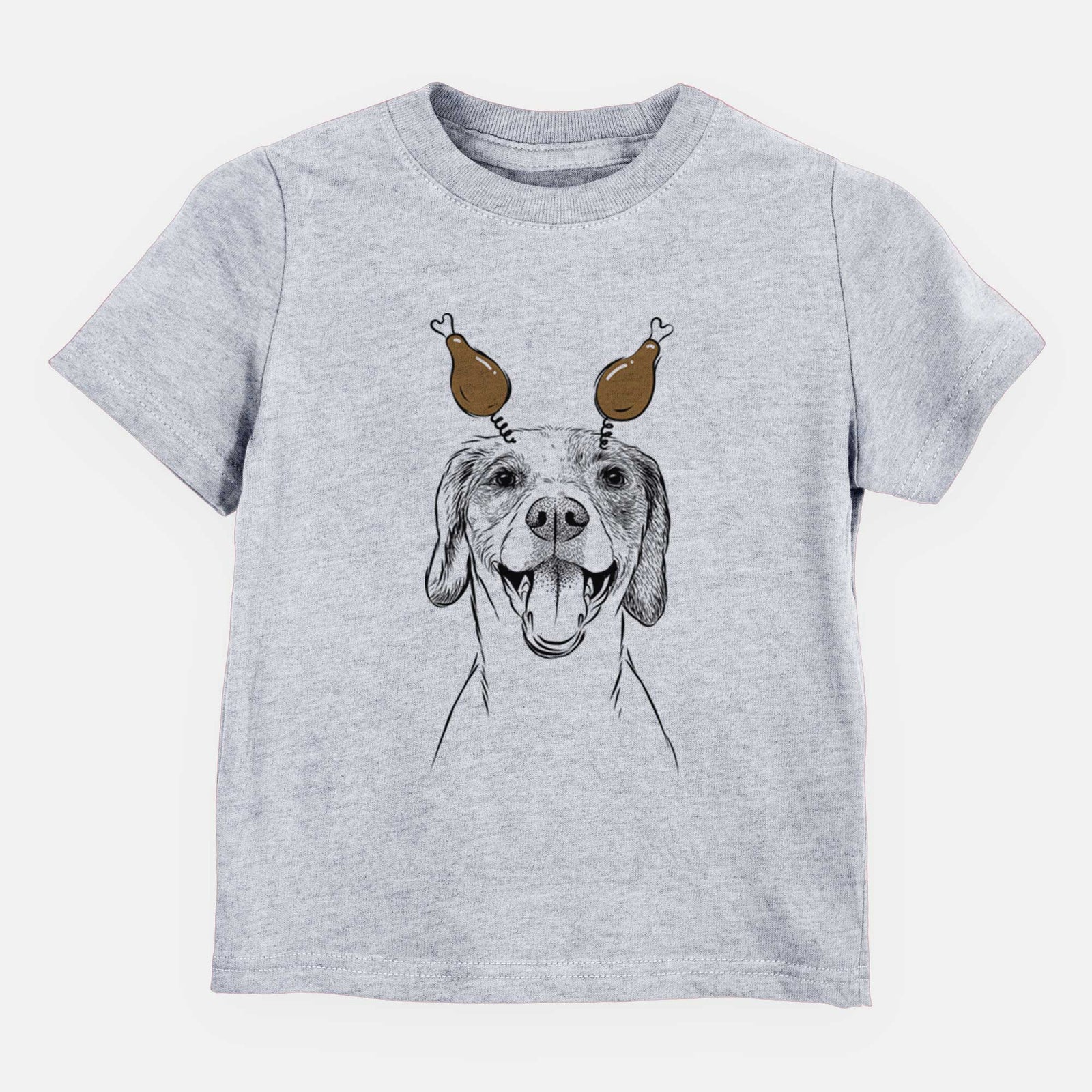 Thanksgiving Obi the Beagle Mix - Kids/Youth/Toddler Shirt