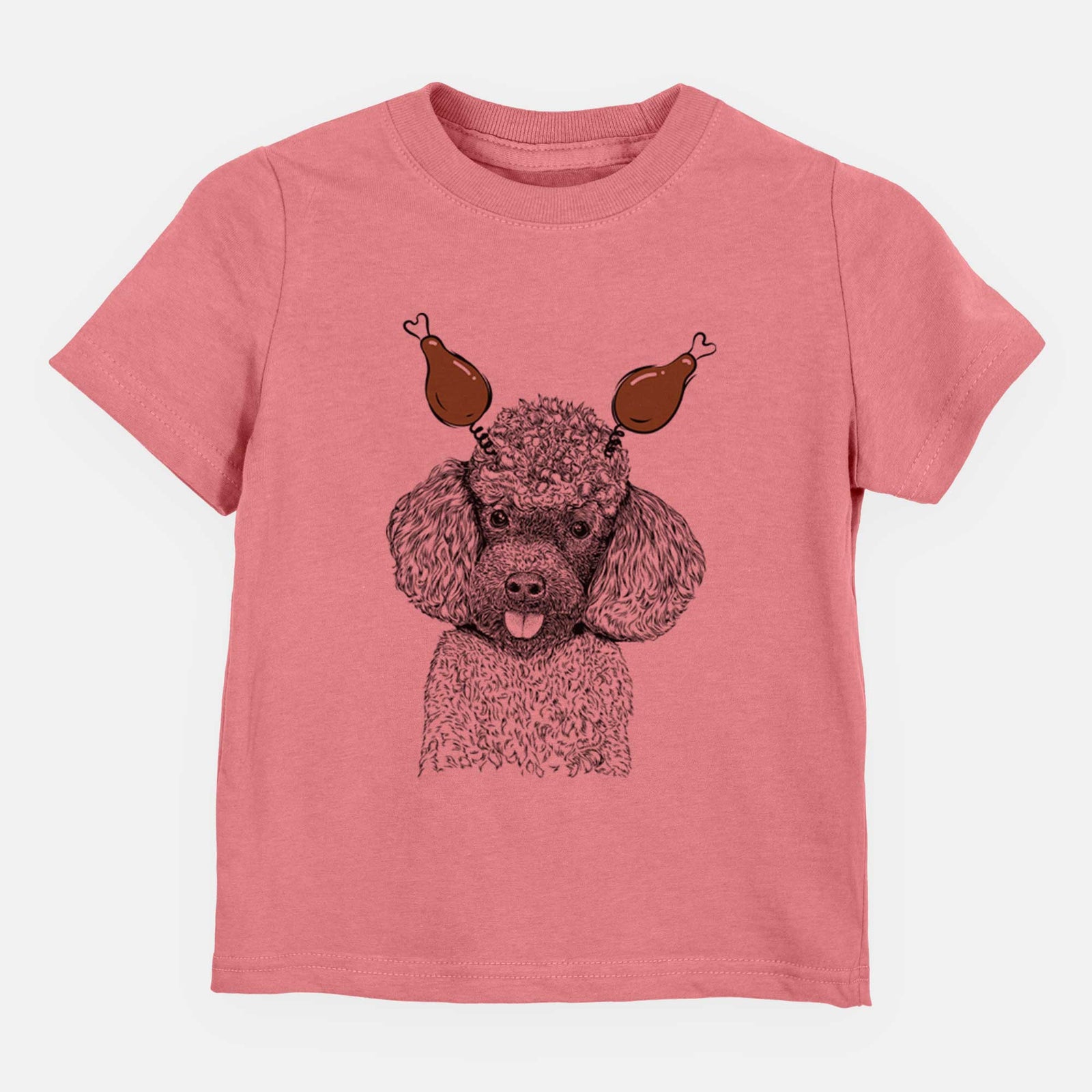 Thanksgiving George the Toy Poodle - Kids/Youth/Toddler Shirt