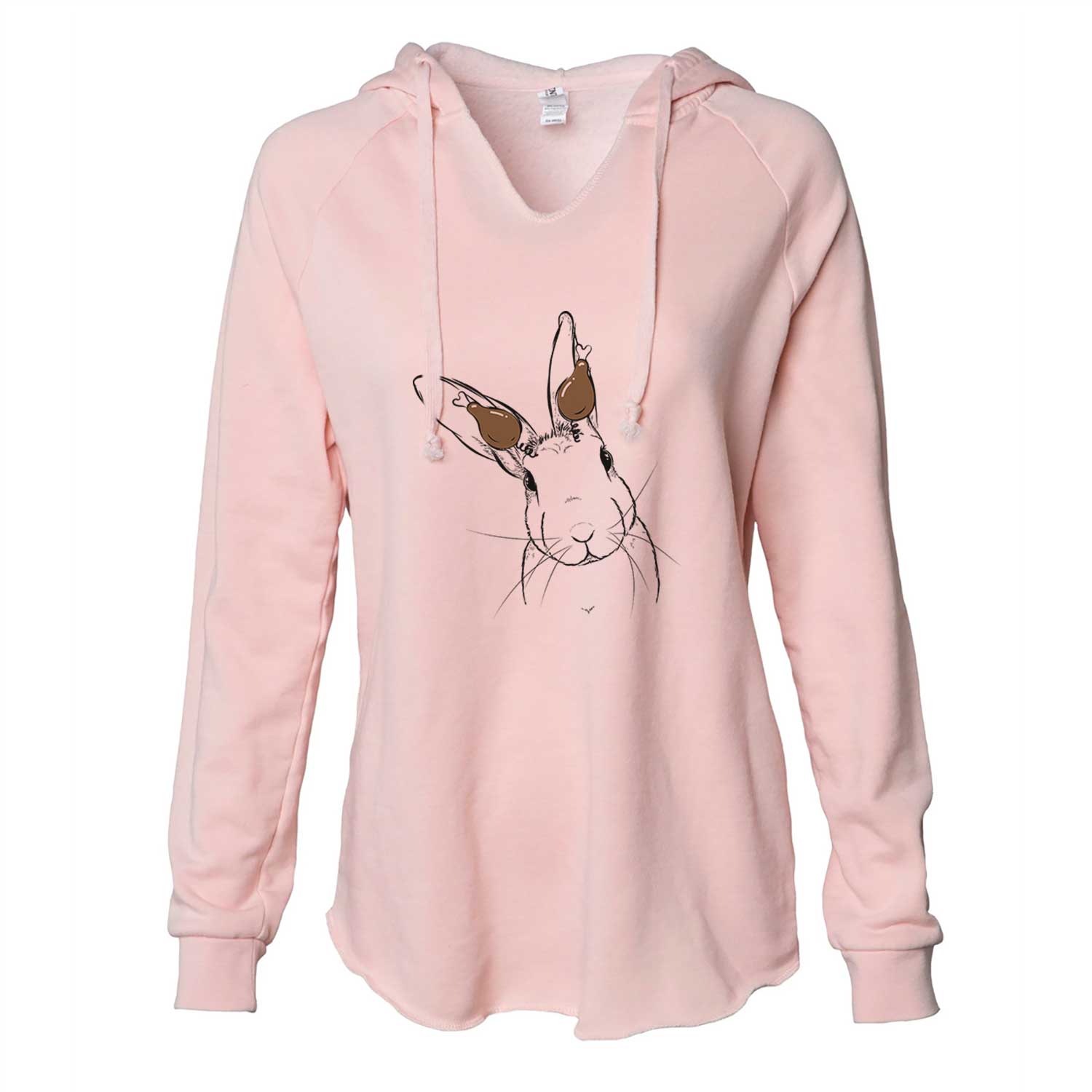 Thanksgiving Penny the Belgian Hare - Cali Wave Hooded Sweatshirt