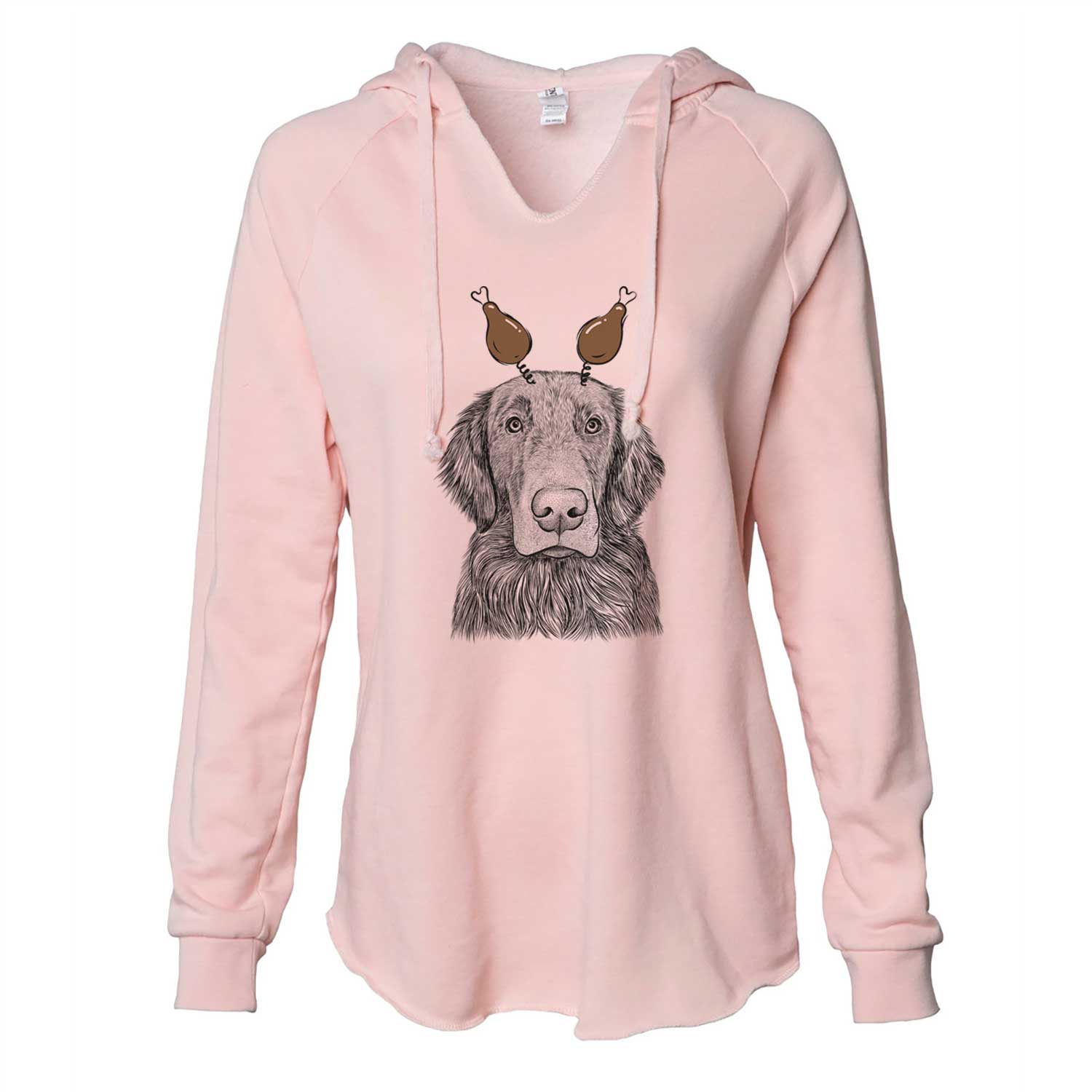 Thanksgiving Pippin the Flat Coated Retriever - Cali Wave Hooded Sweatshirt