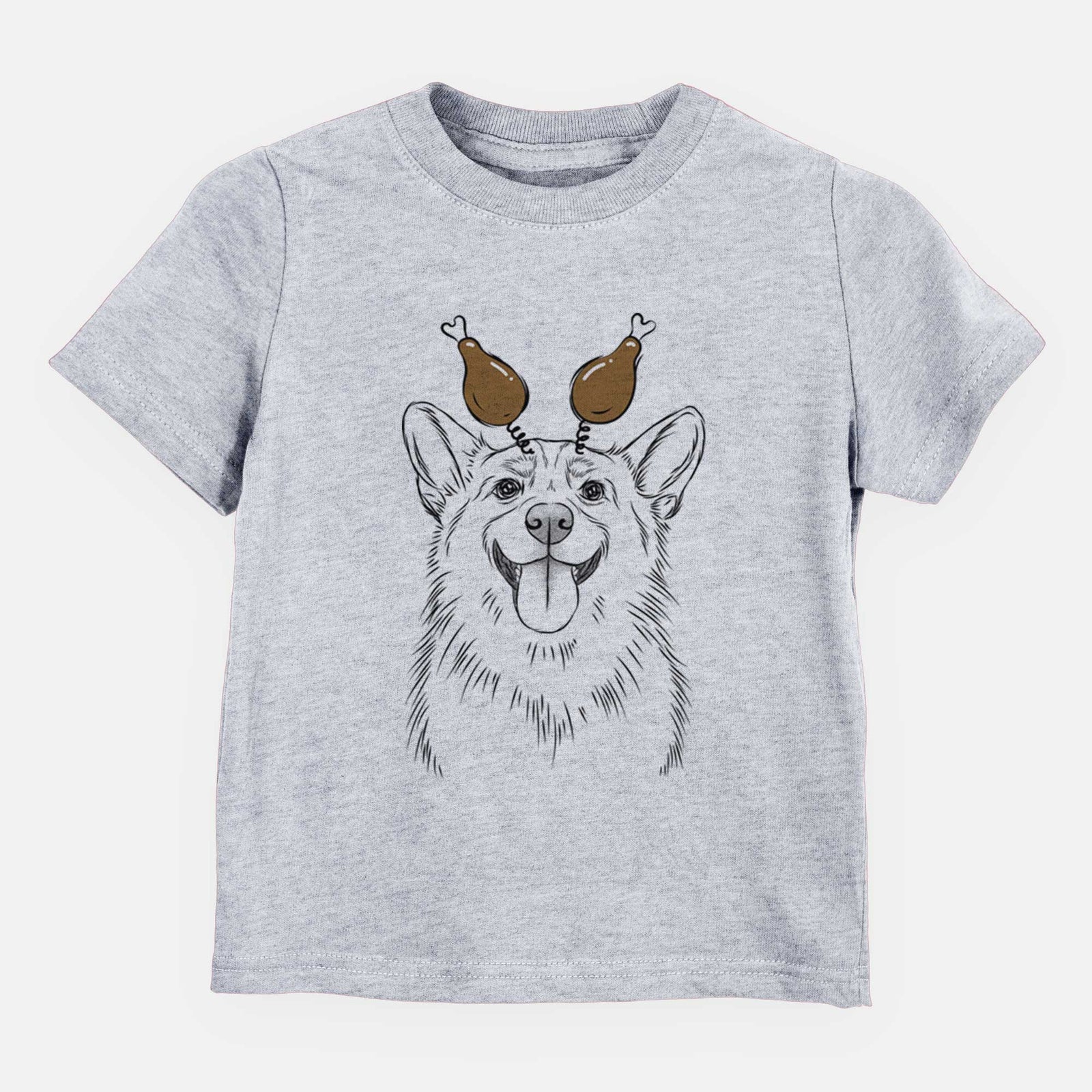 Thanksgiving Porter the Pembroke Welsh Corgi - Kids/Youth/Toddler Shirt