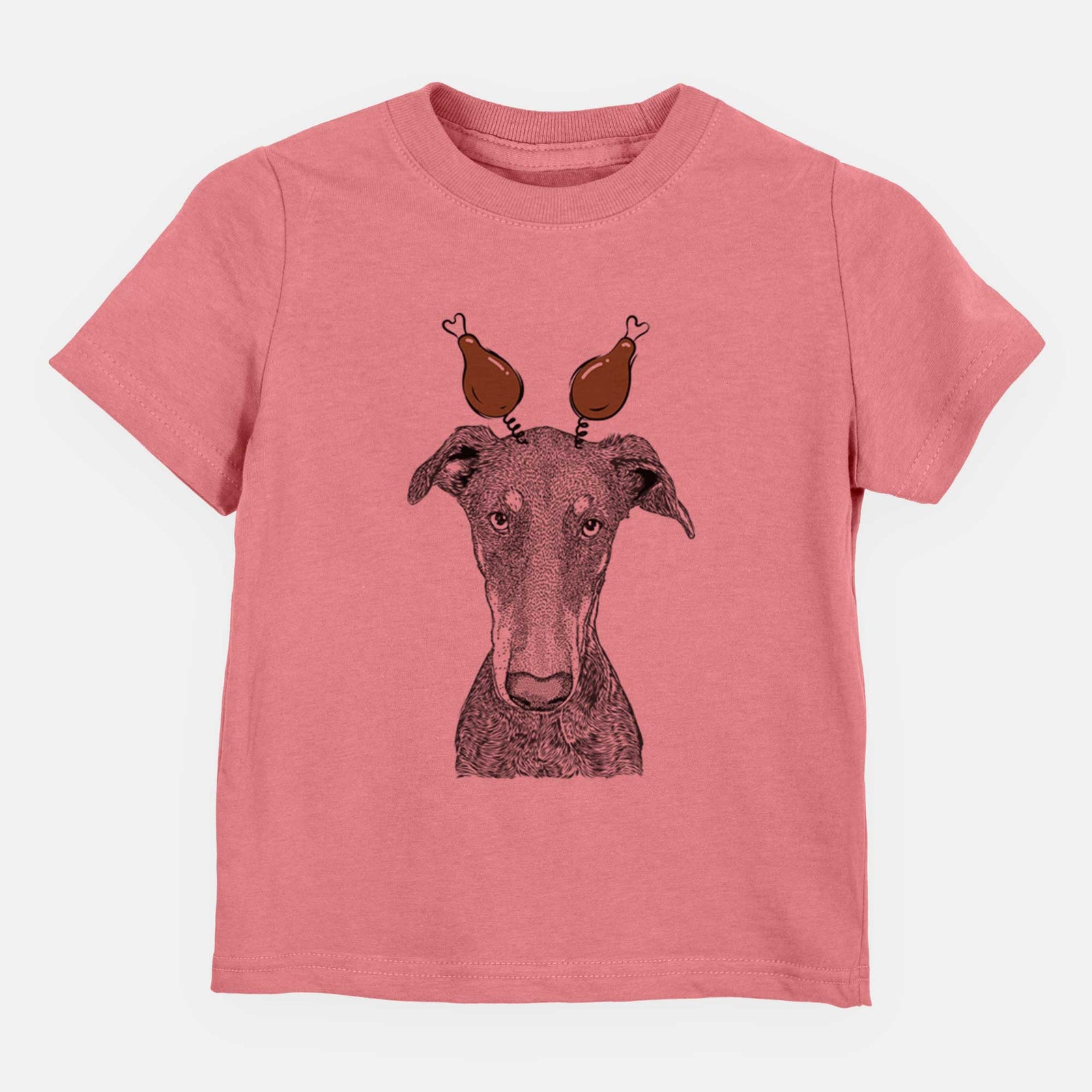 Thanksgiving Princess Fiona the Doberman Pinscher - Kids/Youth/Toddler Shirt