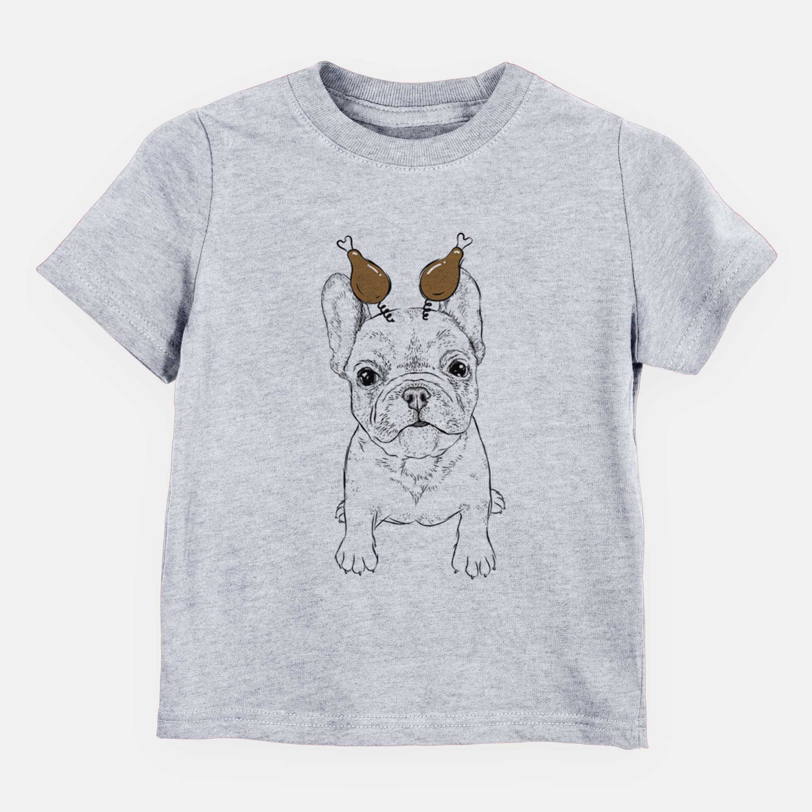 Thanksgiving Puppy Pierre the French Bulldog - Kids/Youth/Toddler Shirt