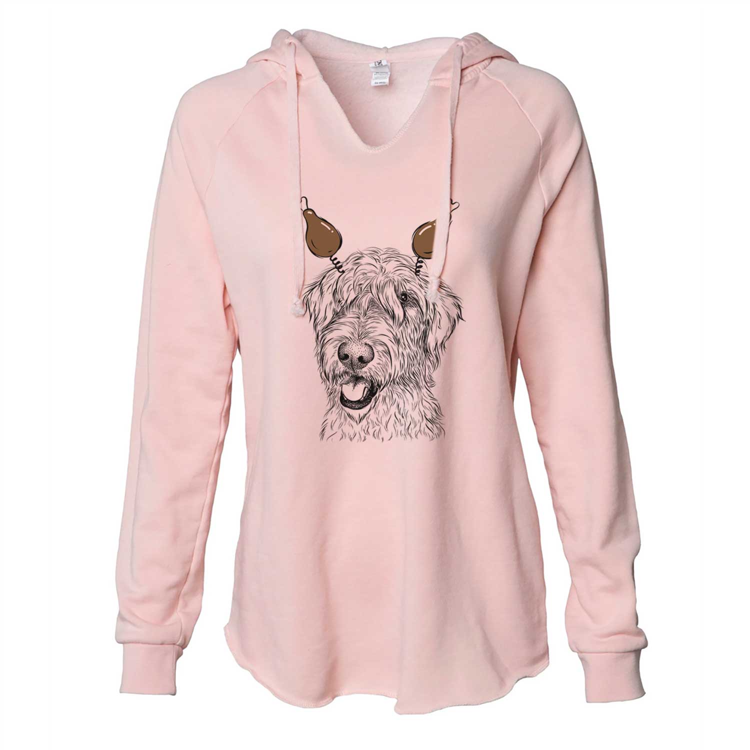 Thanksgiving Ragnar the Irish Wolfhound - Cali Wave Hooded Sweatshirt