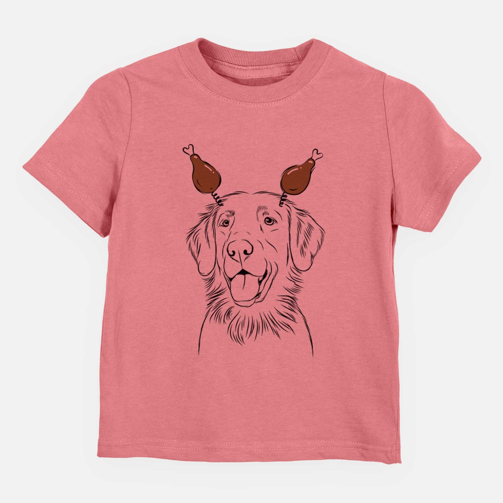 Thanksgiving Raisin the Flat Coated Retriever - Kids/Youth/Toddler Shirt