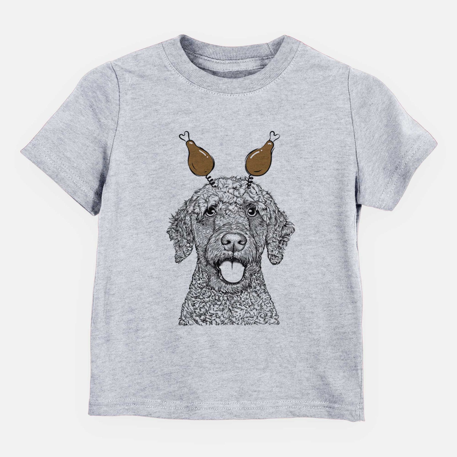 Thanksgiving Reina the Spanish Water Dog - Kids/Youth/Toddler Shirt